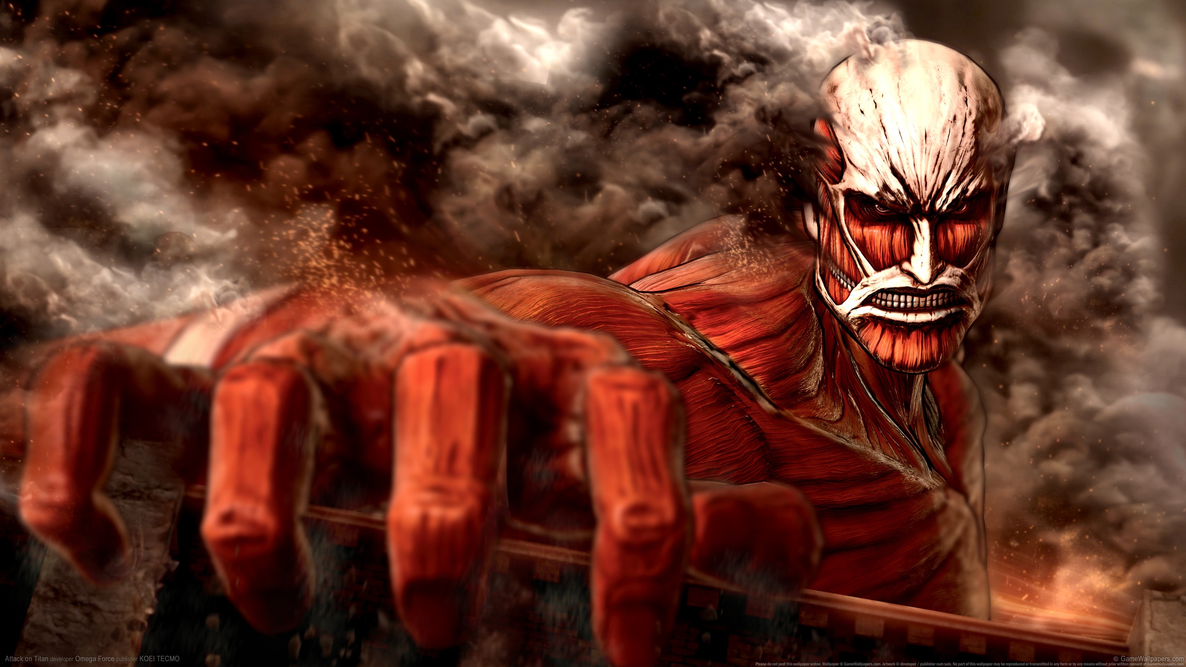 Shingeki No Kyojin Titan 3840x2160