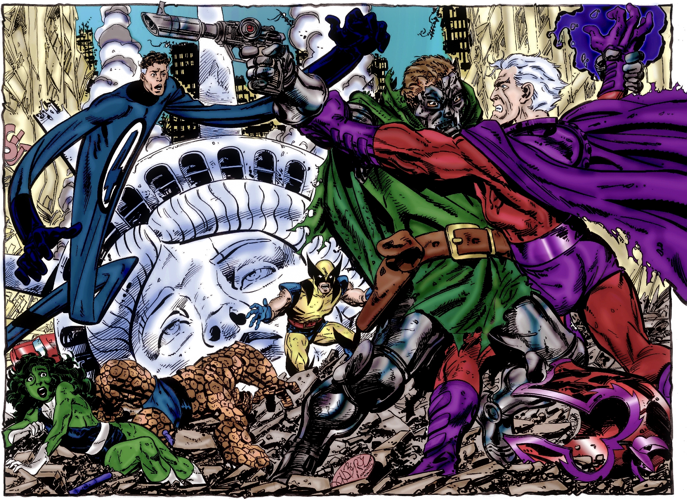 Comics Doctor Doom 2330x1691