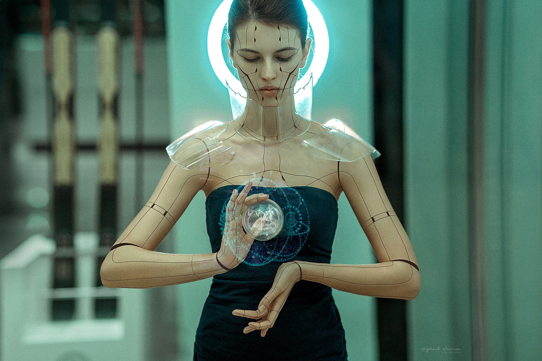 Irina Dzhul Robot 500px Photo Manipulation Gynoid 1800x1200