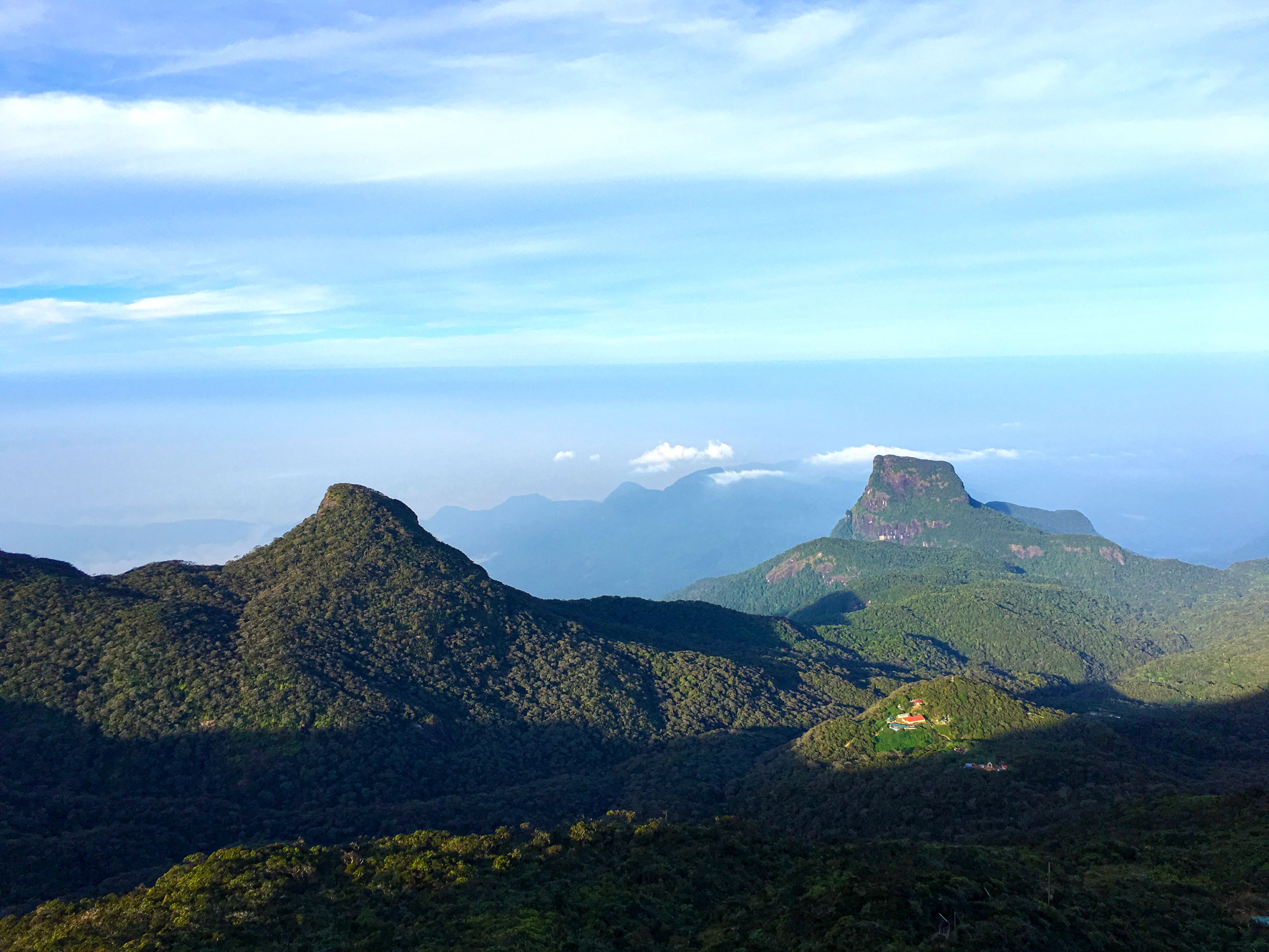 Nature Mountains Sky Sri Lanka Siripada 4032x3024