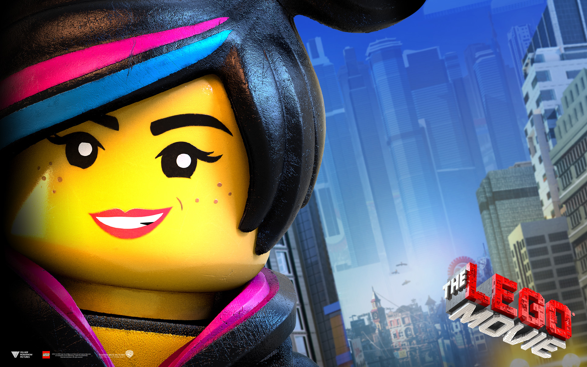 Wyldstyle The LEGO Movie Lego Movie Text Logo 1920x1200