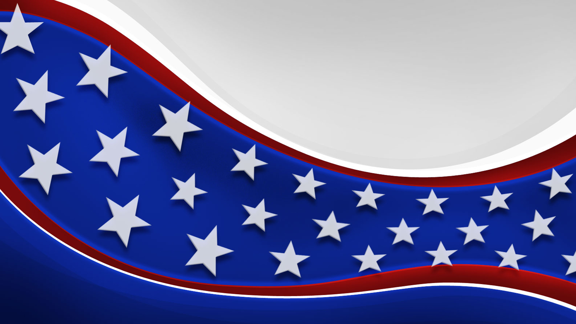 Digital Art Patriotic Vector Art Stars 1920x1080