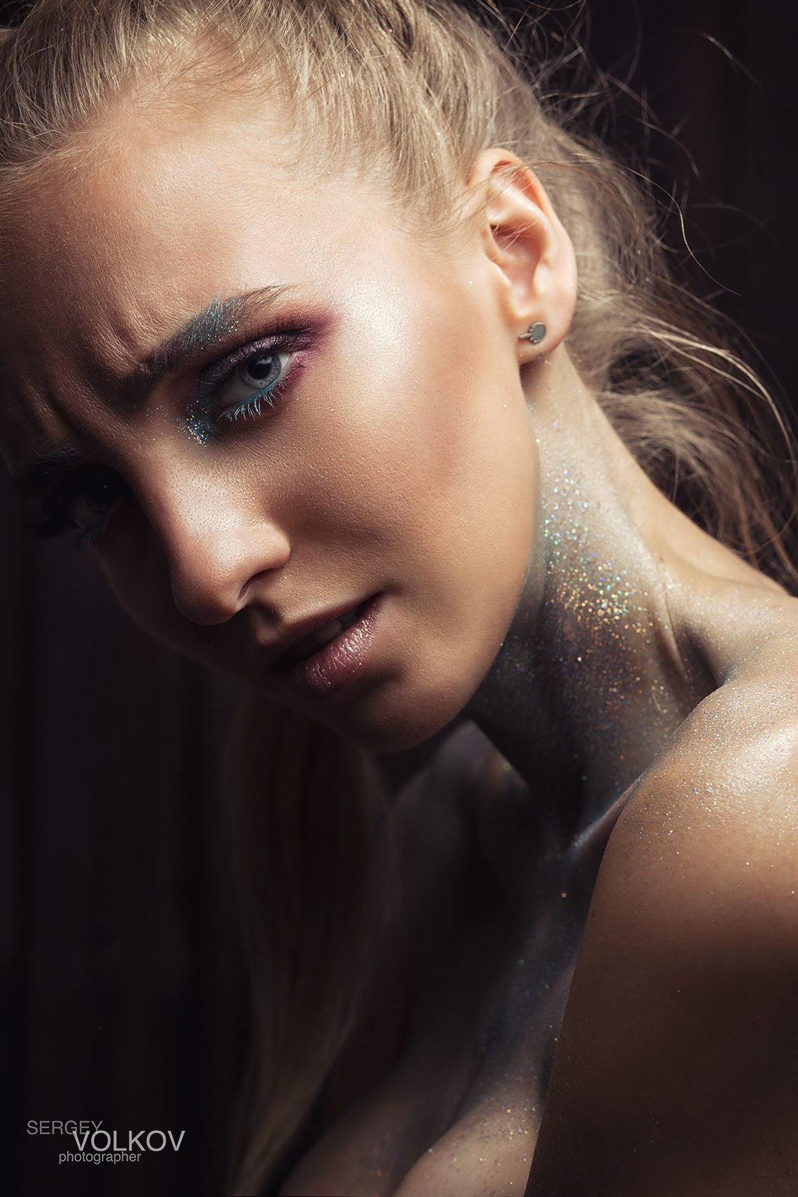 Portrait Face Women Sergey Volkov Makeup 1133x1700