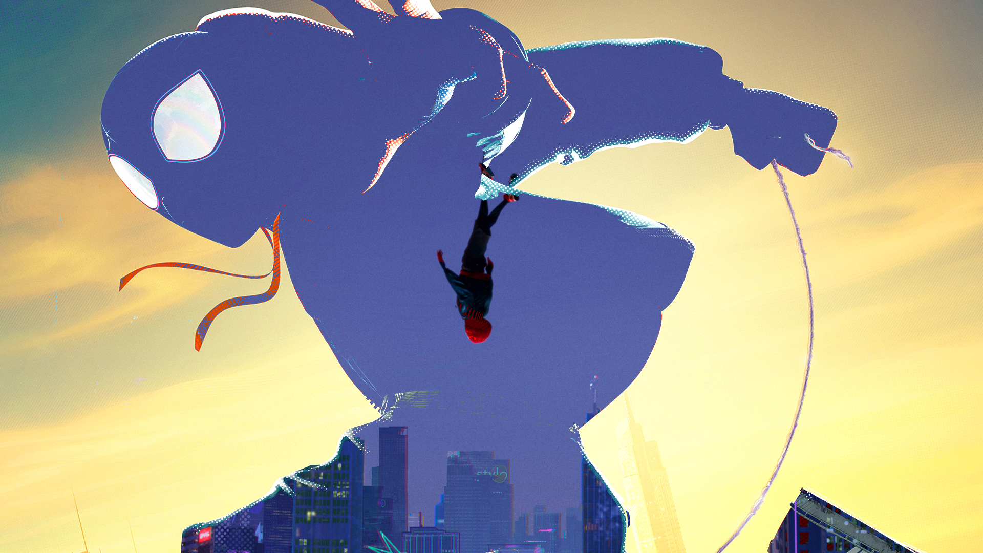 Spider Man Spider Man Into The Spider Verse Miles Morales Marvel Cinematic Universe Marvel Comics St 1920x1080