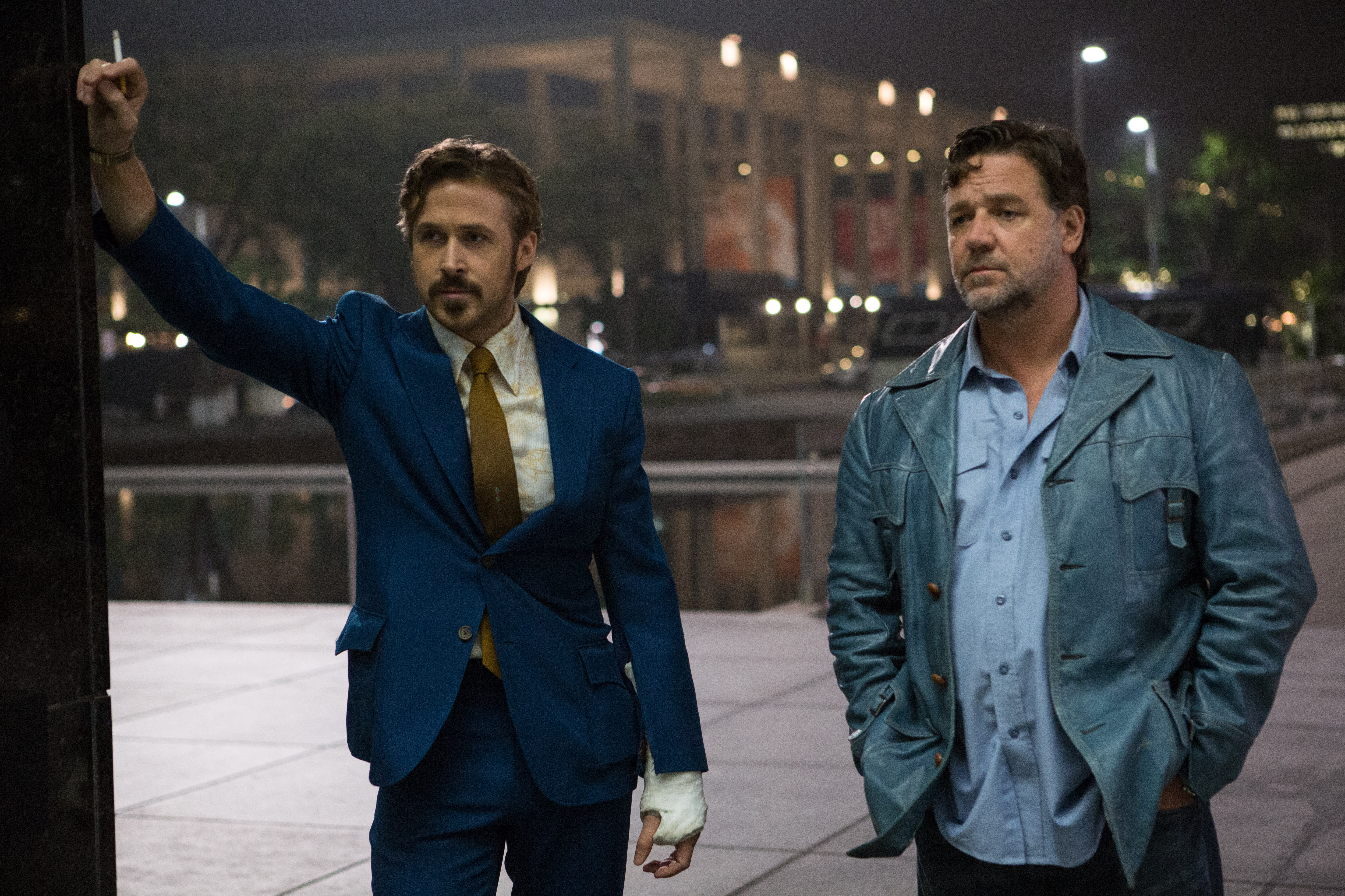 The Nice Guys Ryan Gosling Russell Crowe 5760x3840