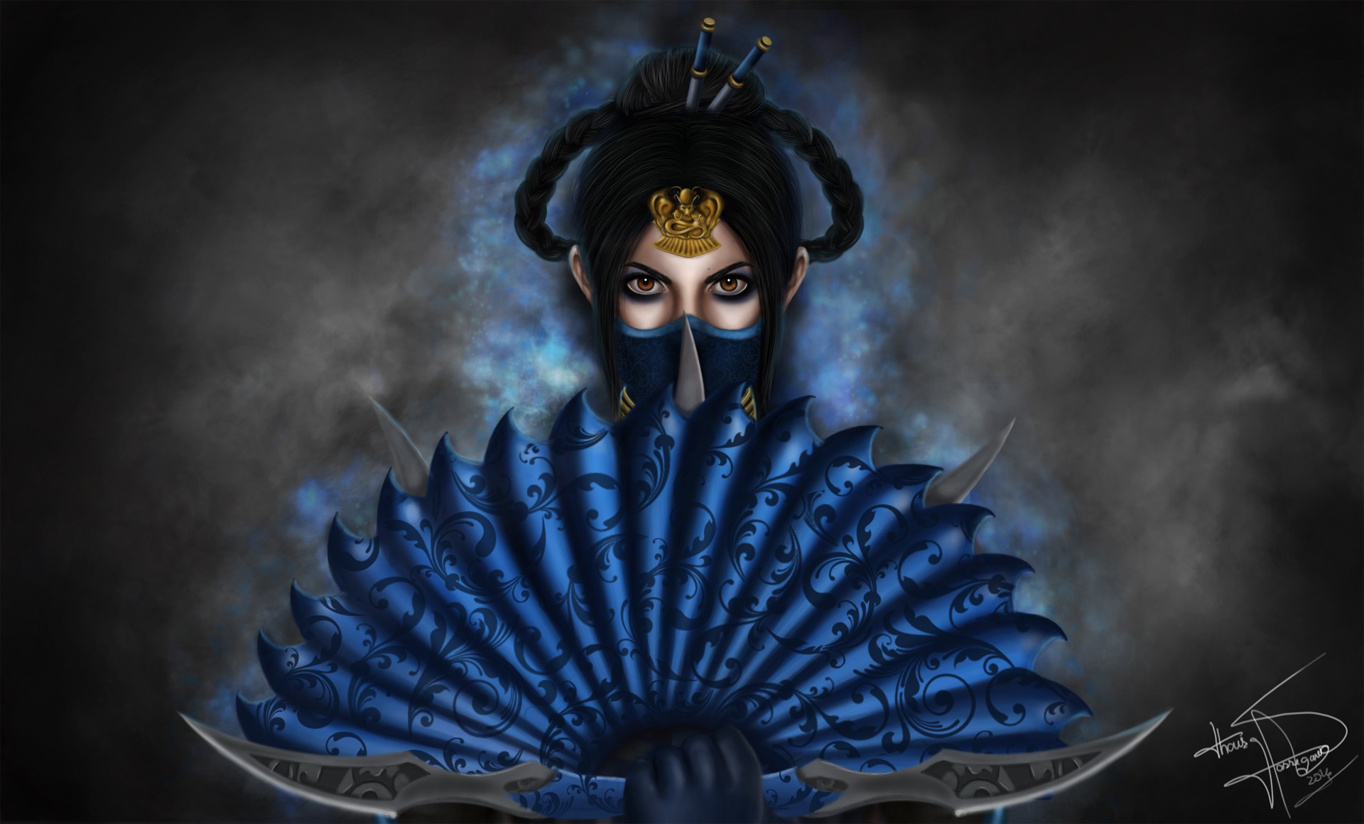 Video Games Mortal Kombat Video Game Art Kitana 1920x1160