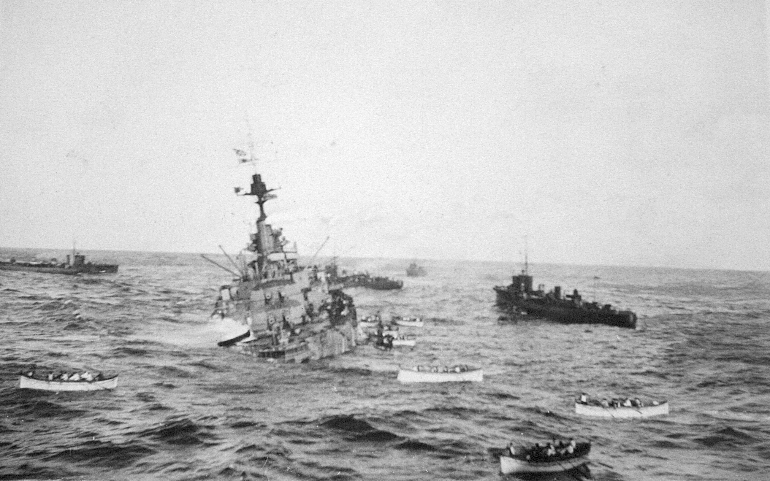 Battleship HMS Audacious 1912 2594x1621