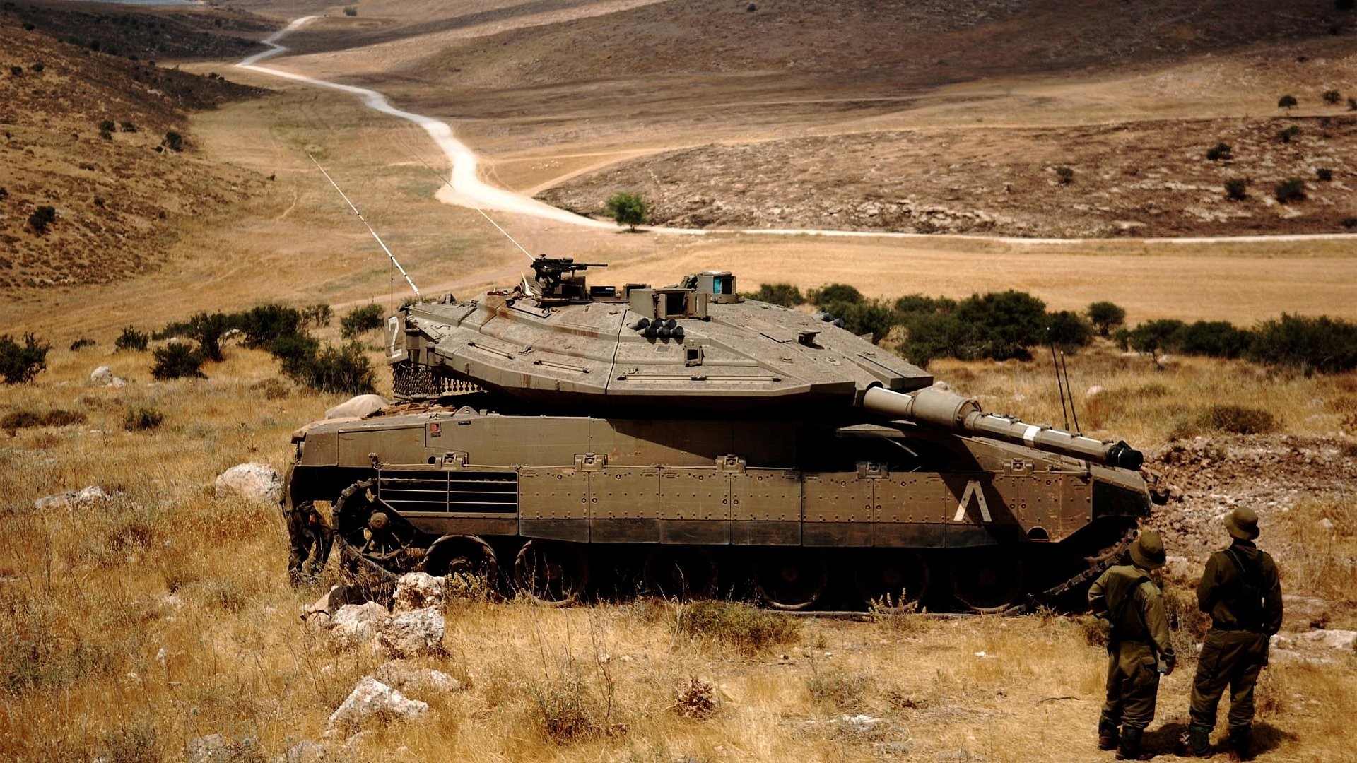 Tank Merkava Mark IV Military Israel Defense Forces Peace 1920x1080