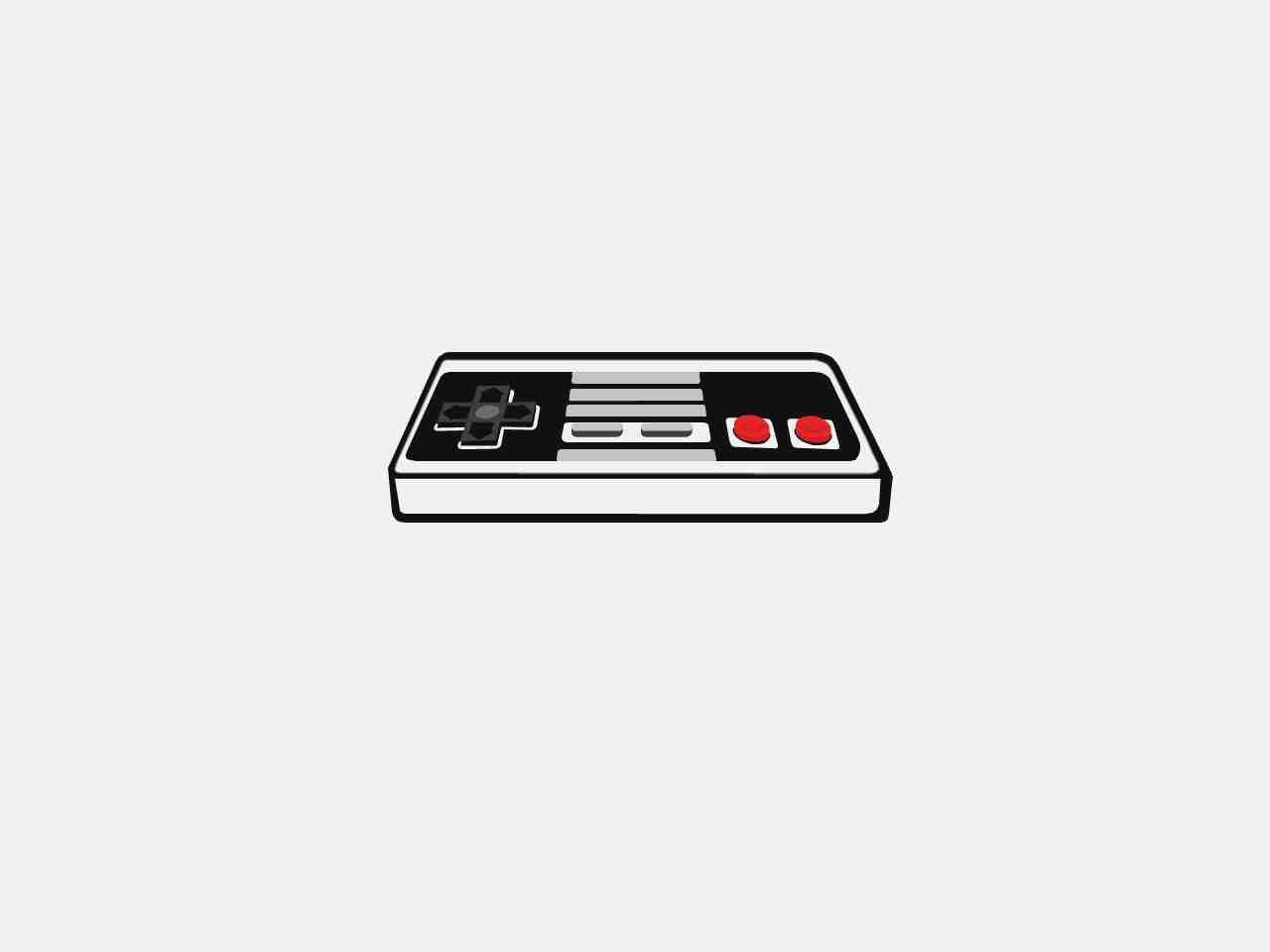 Controllers Nintendo Nintendo Entertainment System Simple Retro Games White Background Simple Backgr 1280x960