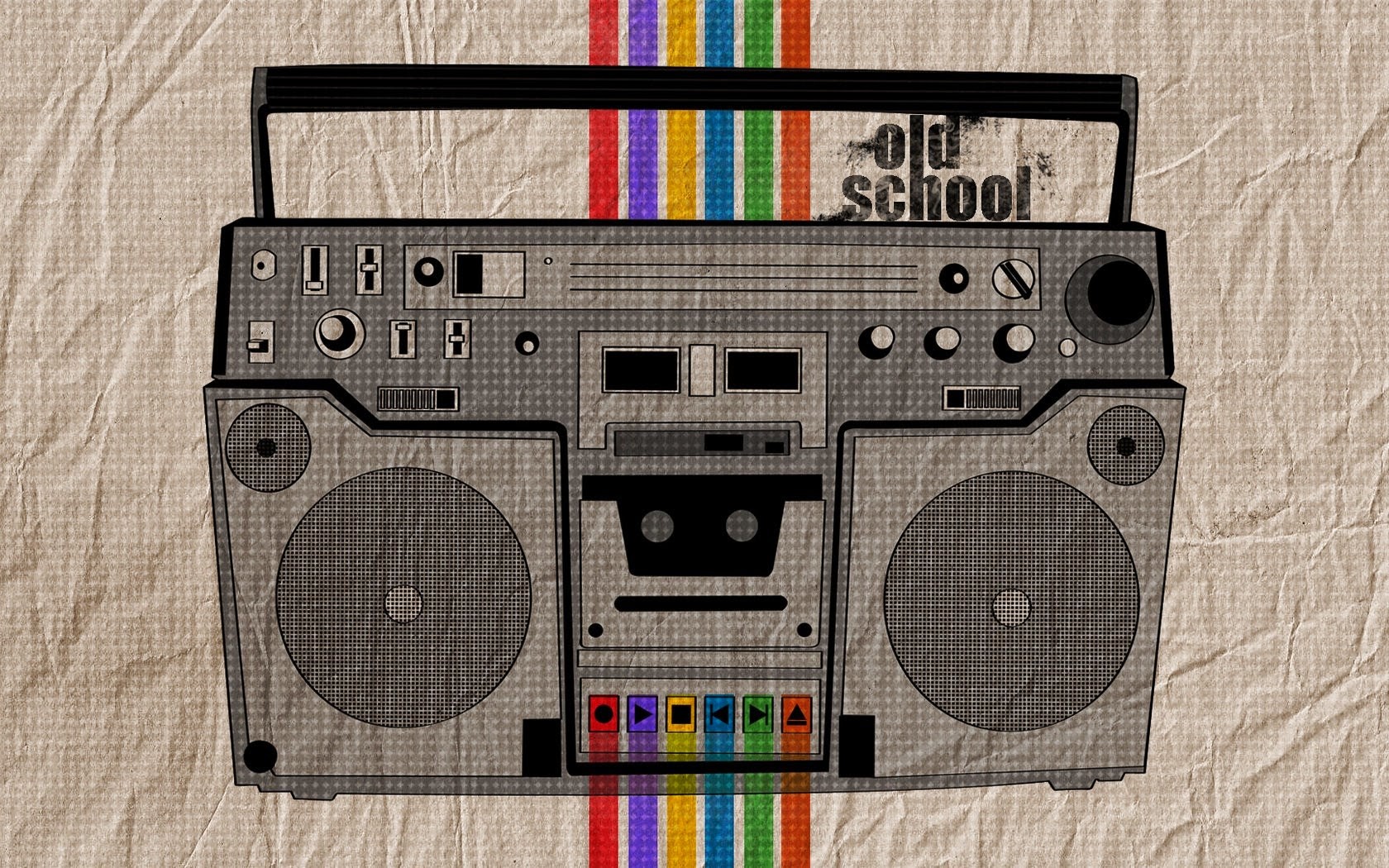 Boombox Music Stereos 1680x1050