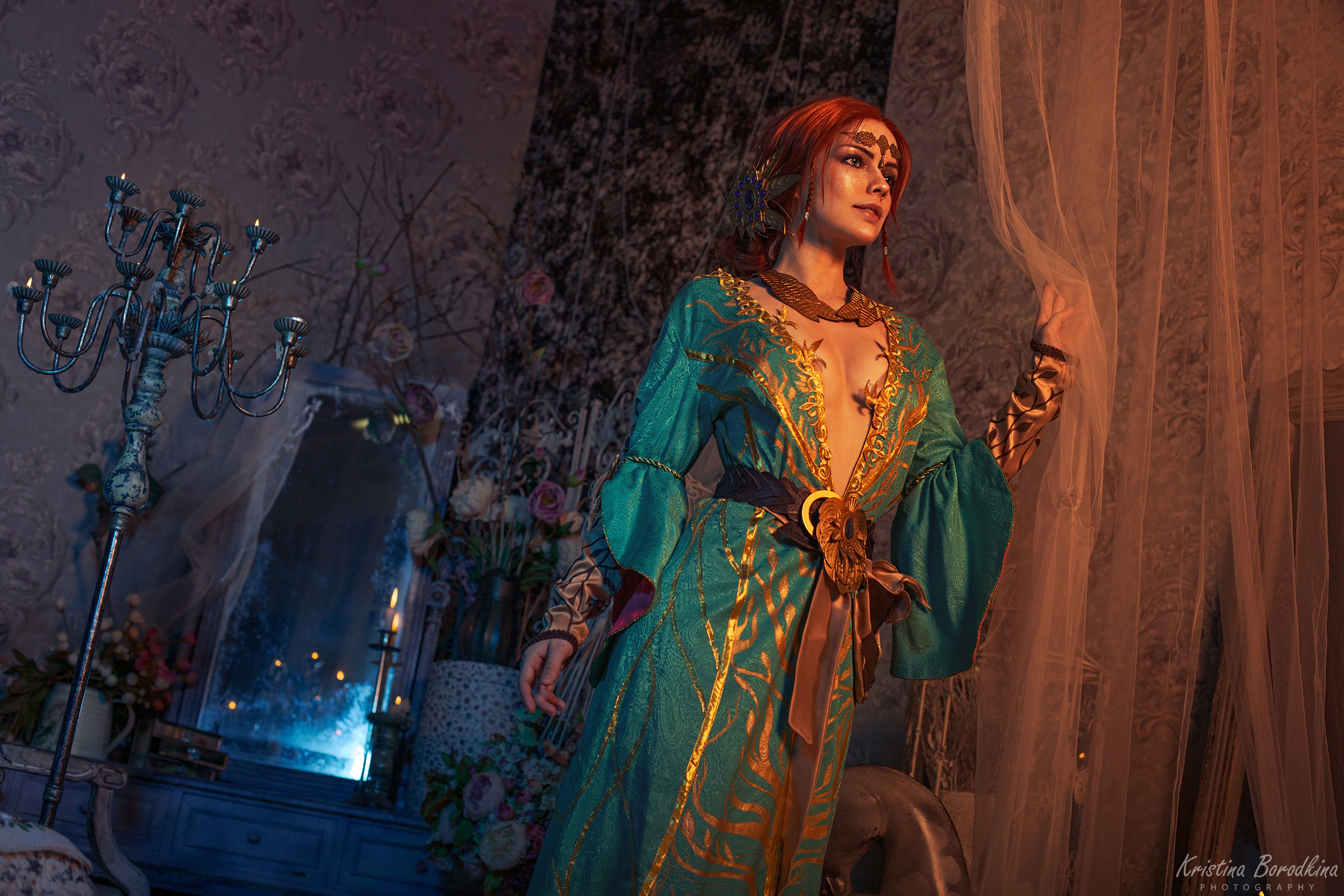 Triss Merigold The Witcher The Witcher 3 Wild Hunt Video Games Video Game Characters Women Redhead D 2500x1667