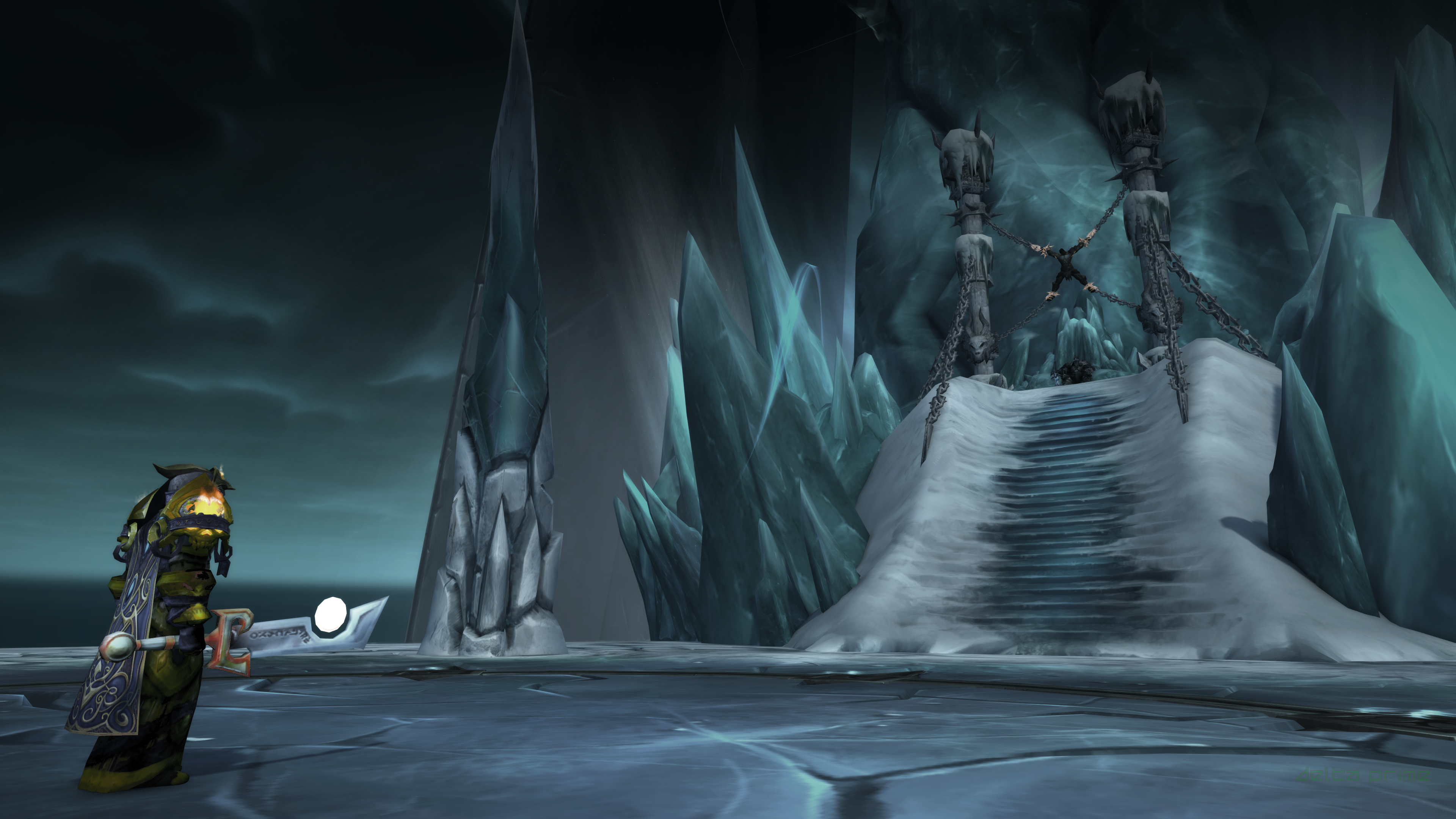 Tirion Fordring The Lich King Arthas Menethil Icecrown Citadel Ashbringer World Of Warcraft Wrath Of 3840x2160