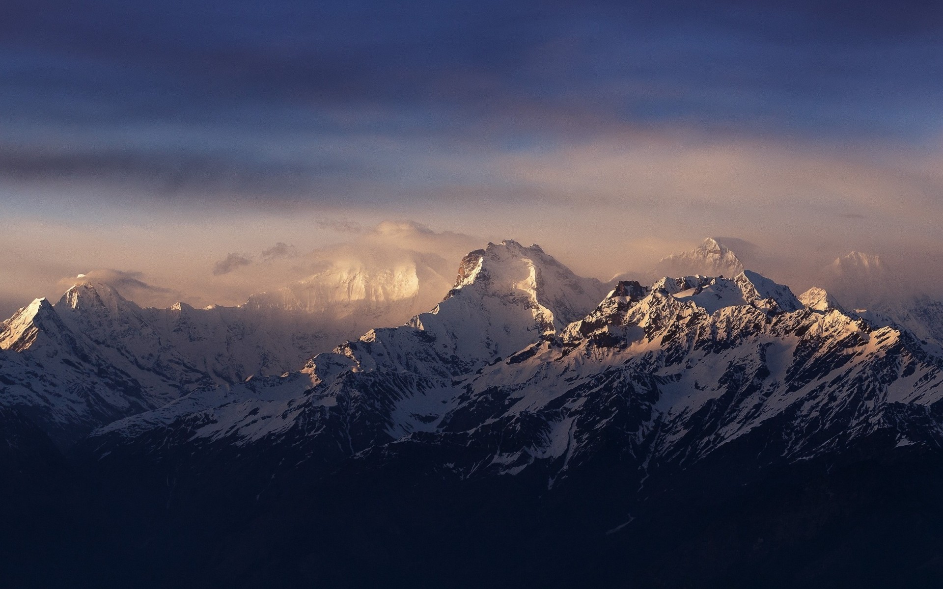 Mountains Mount Everest Himalayas Landscape Snowy Mountain 1920x1200