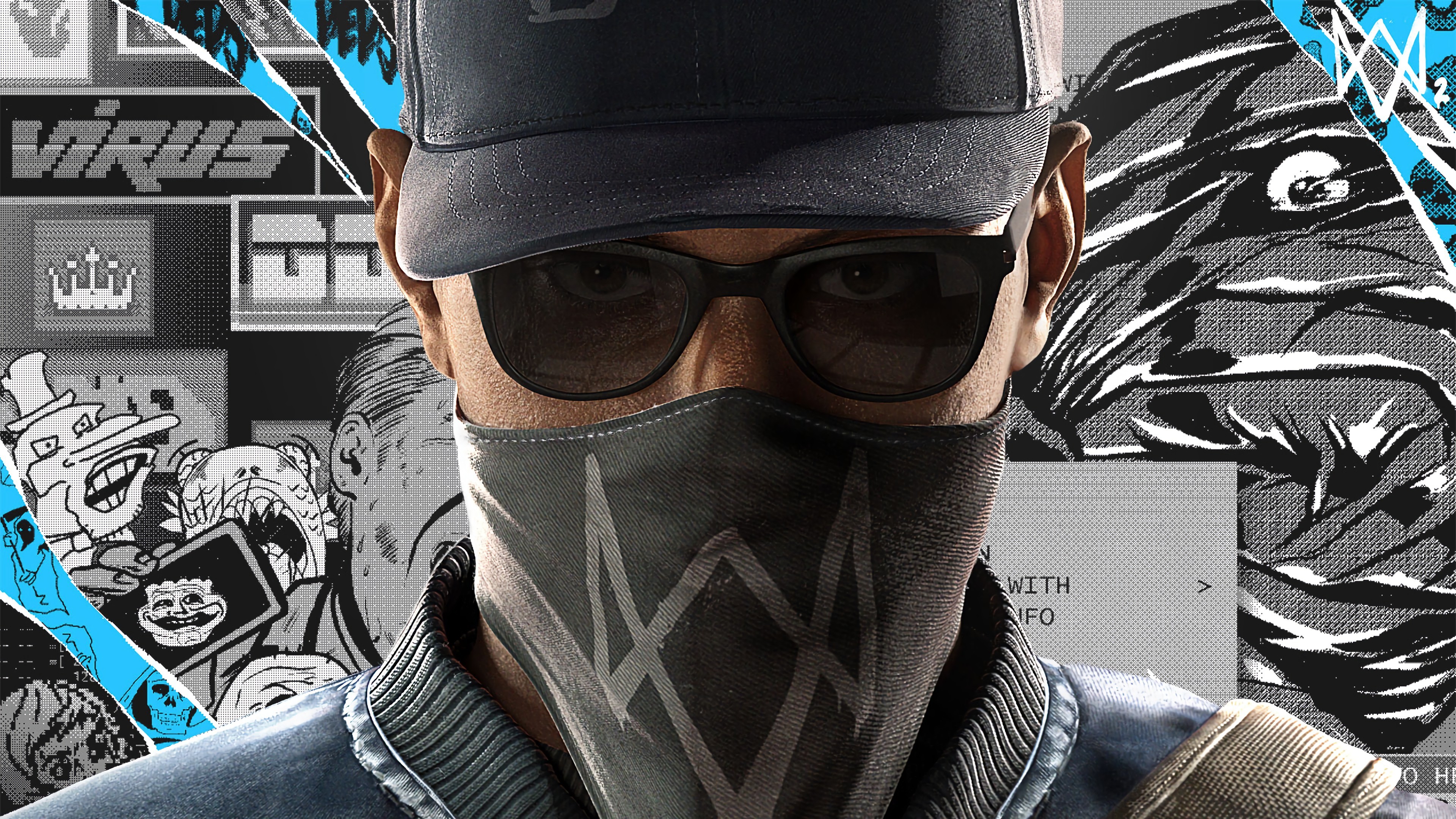 Watch Dogs 2 Ubisoft Video Games Marcus Holloway 3840x2160