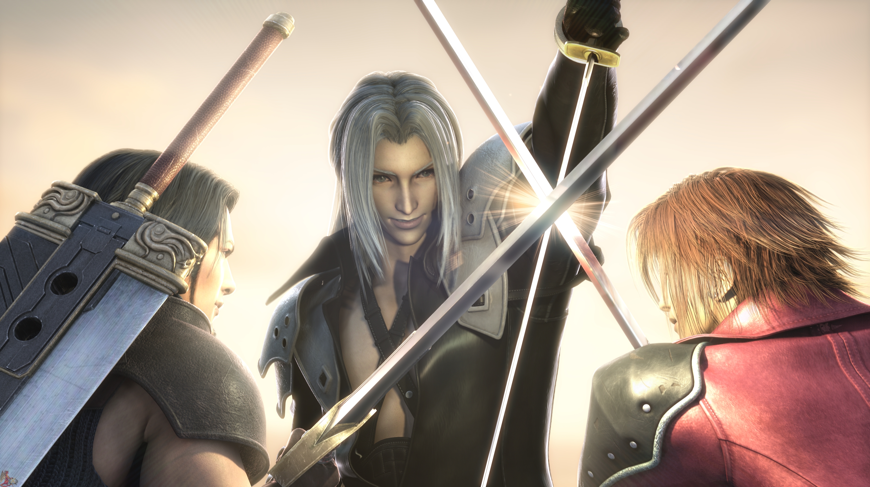 Sephiroth Final Fantasy Genesis Rhapsodos Angeal Hewley Crisis Core Final Fantasy Vii 3000x1680