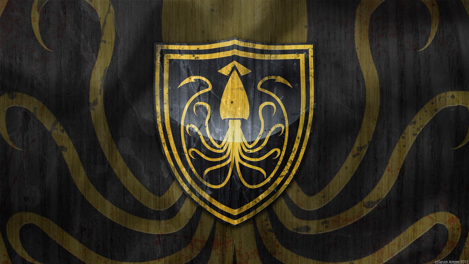 Shields A Song Of Ice And Fire House Greyjoy Game Of Thrones 1920x1080