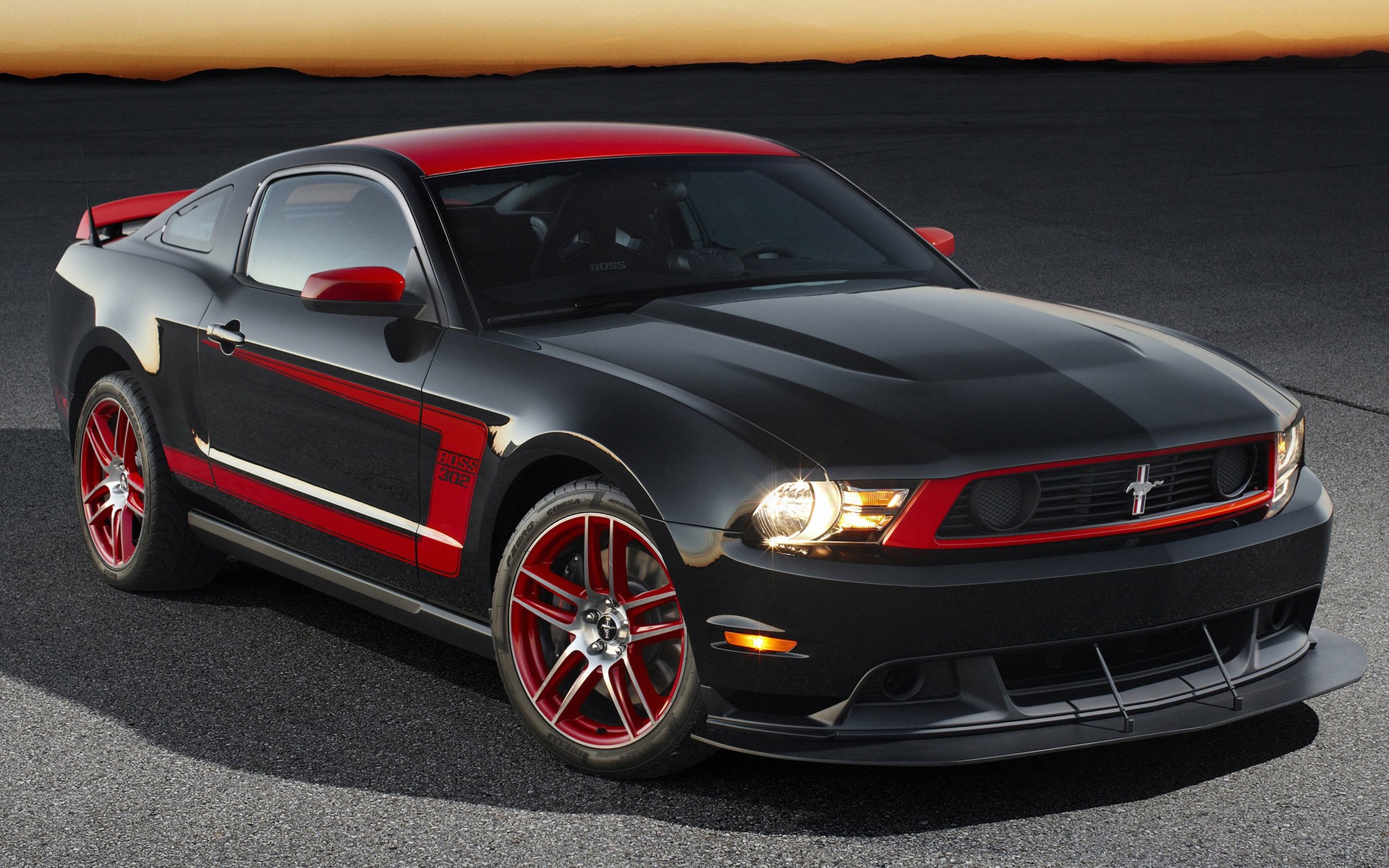 Boss 302 Ford Mustang Muscle Cars Car 1920x1200