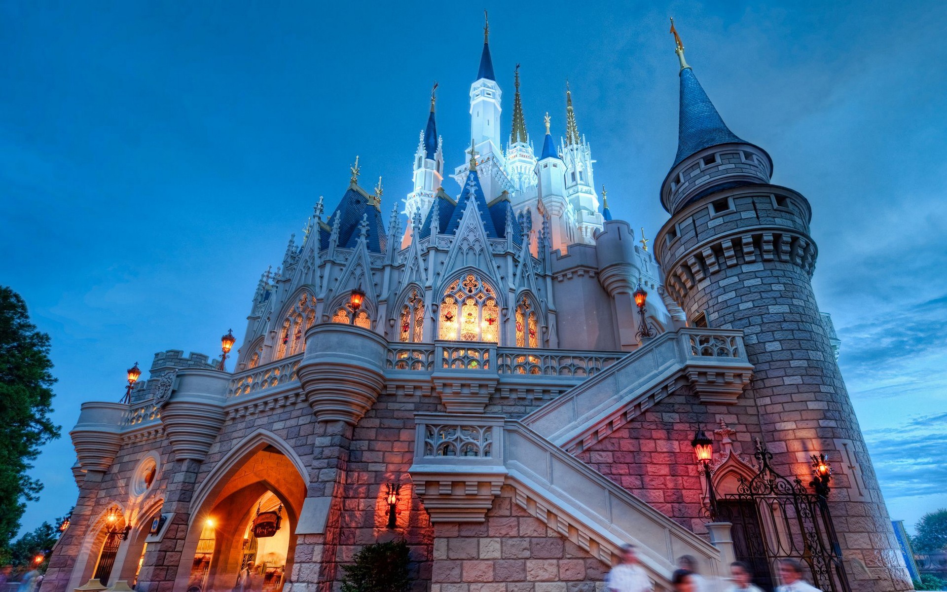 Castle Disneyland Theme Parks 1920x1200