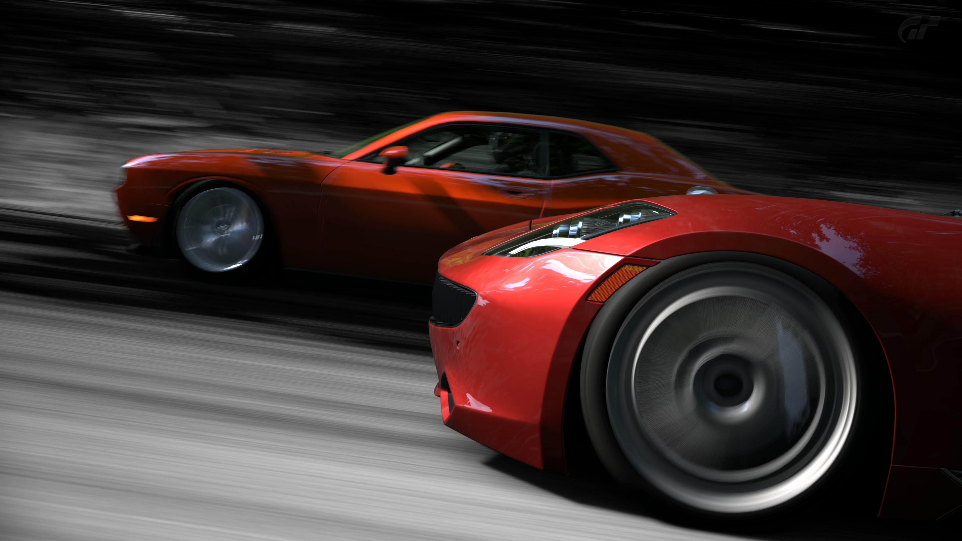 Challenger Fisker Red Cars Car Vehicle 3840x2160