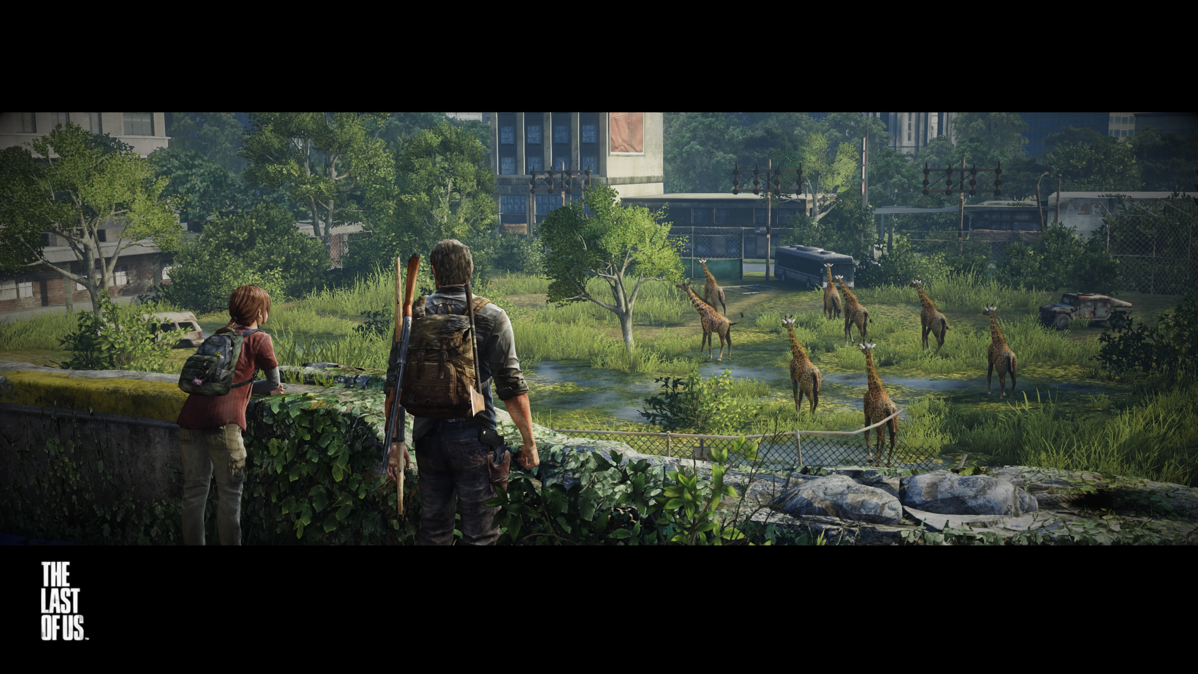 The Last Of Us Ellie Joel Apocalyptic Video Games Screen Shot Ruins Video Game Characters City Overg 3840x2160