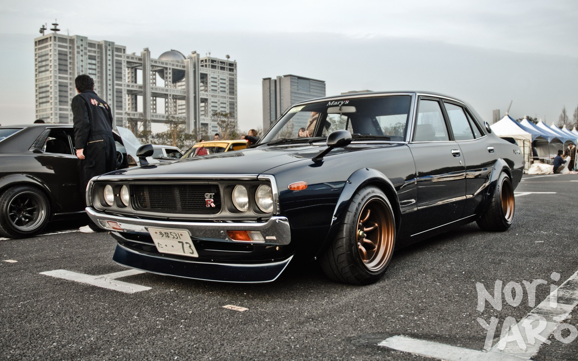 Vehicle Car Nissan GTR Japan Nissan Skyline GT R Noriyaro Nissan Skyline C110 1920x1200