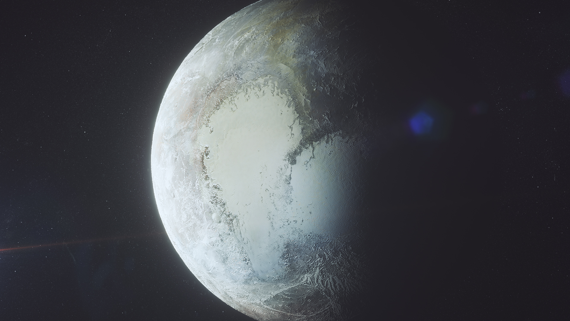 Space Planet Sky Pluto 1920x1080