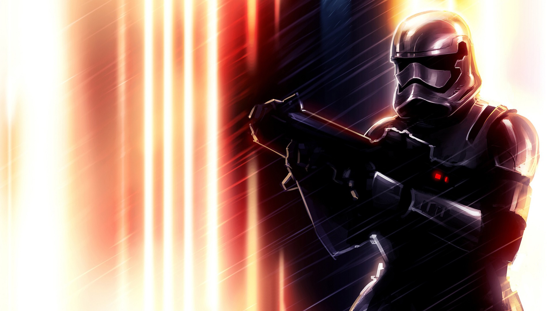 Star Wars Storm Troopers The First Order Soldier Artwork Science Fiction 1920x1080