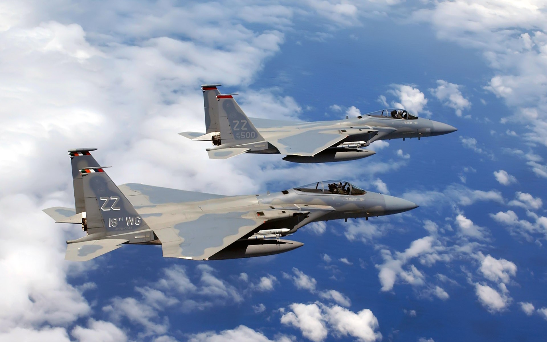 Airplane F 15 Eagle Warplanes 1920x1200