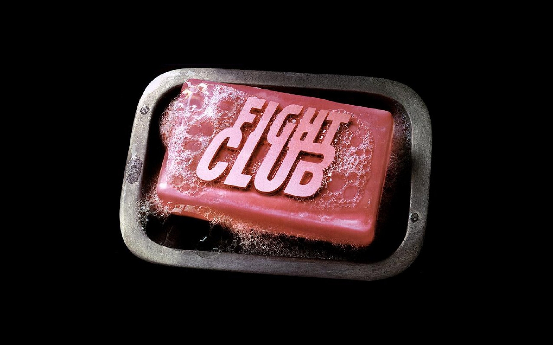 Soap Fight Club Black Background Simple Background Movies 1920x1200