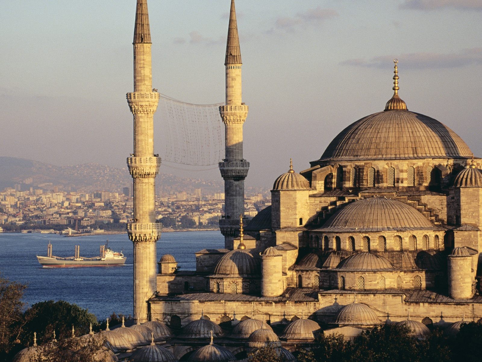 Turkey Istanbul Cityscape Hagia Sophia Architecture 1600x1200