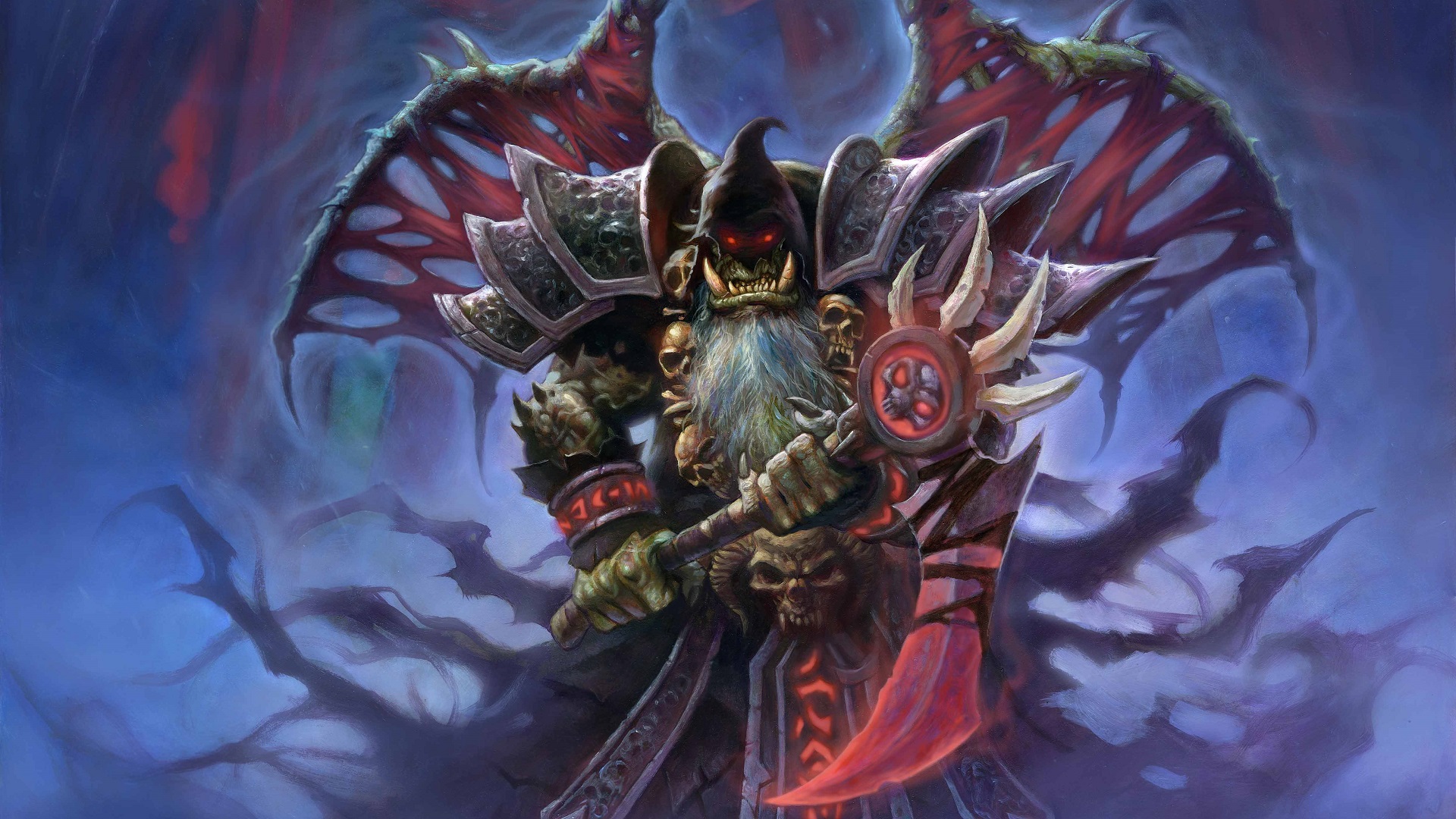 Hearthstone Heroes Of Warcraft Hearthstone Warcraft Cards Artwork Knights Of The Frozen Throne Death 1920x1080