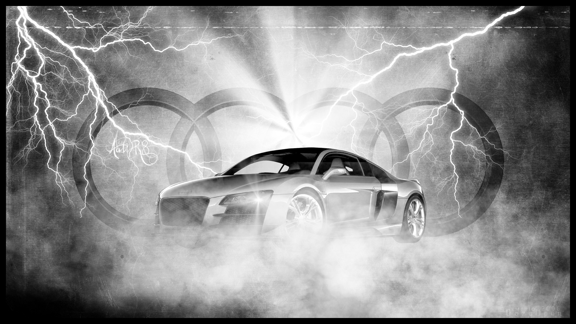 Audi R8 Car Audi R8 V12 TDi Audi R8 Type 42 1920x1080