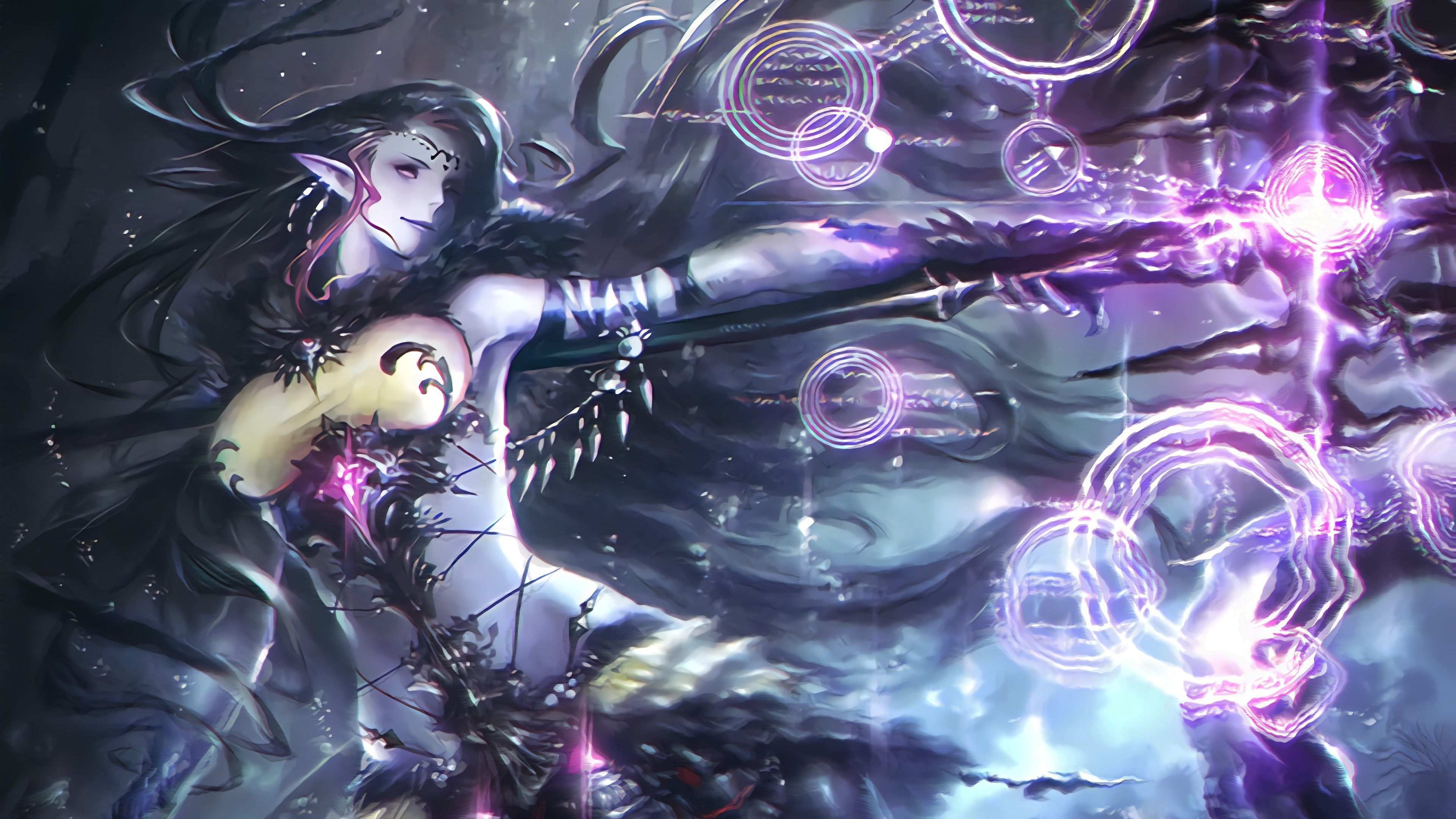 Anime Shadowverse Anime Girls Fantasy Art Fantasy Girl Magic 3840x2160