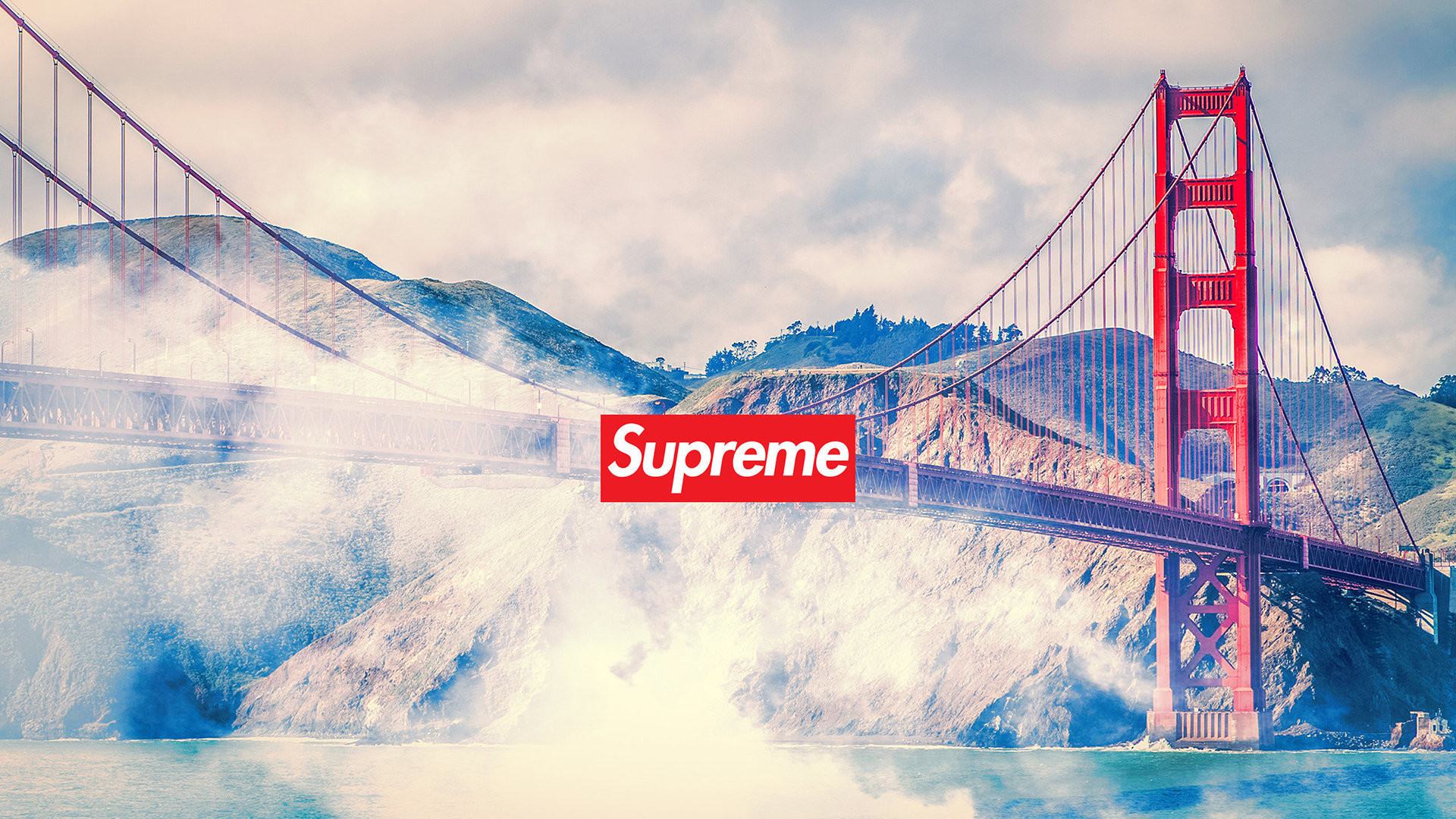 Supreme Golden Gate Bridge Landscape Bridge 1920x1080