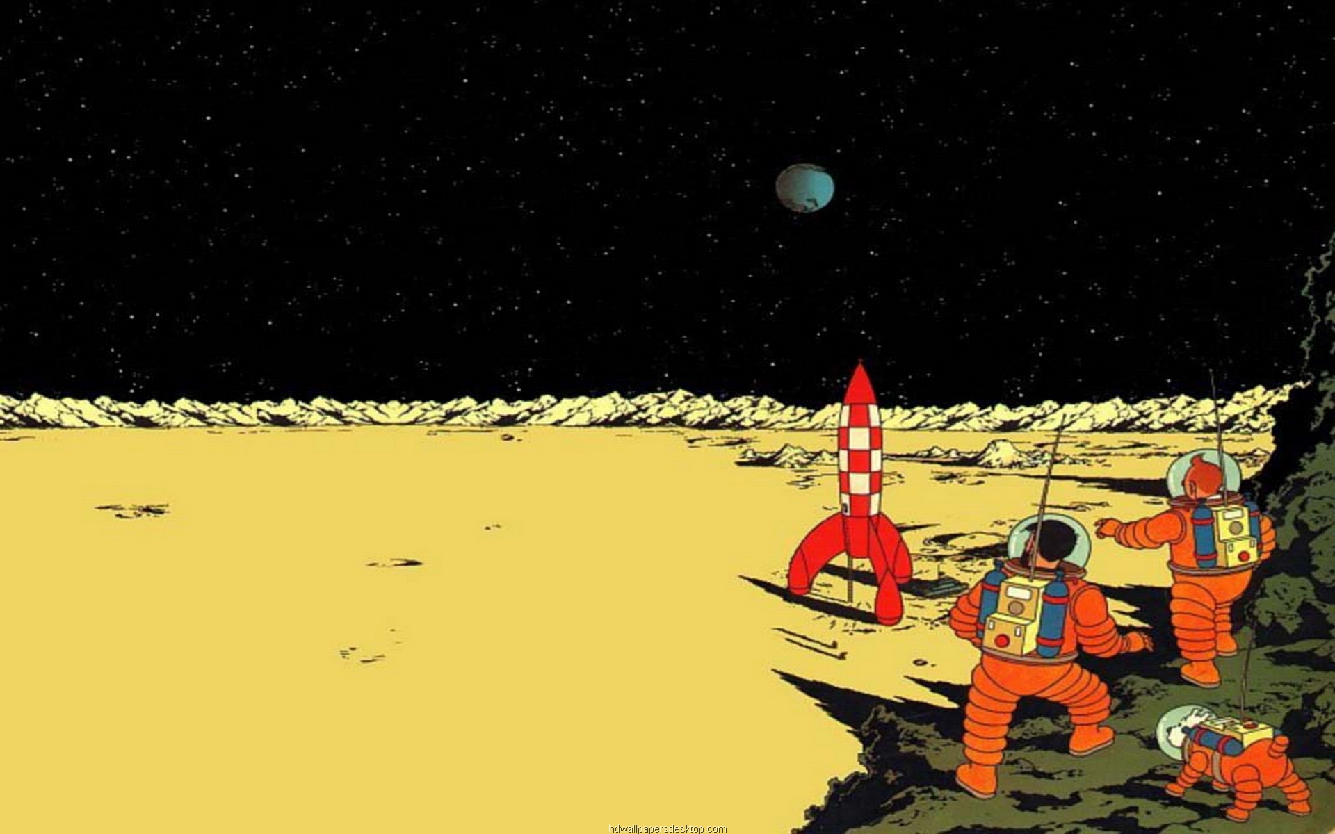 Comics The Adventures Of Tintin 1920x1200