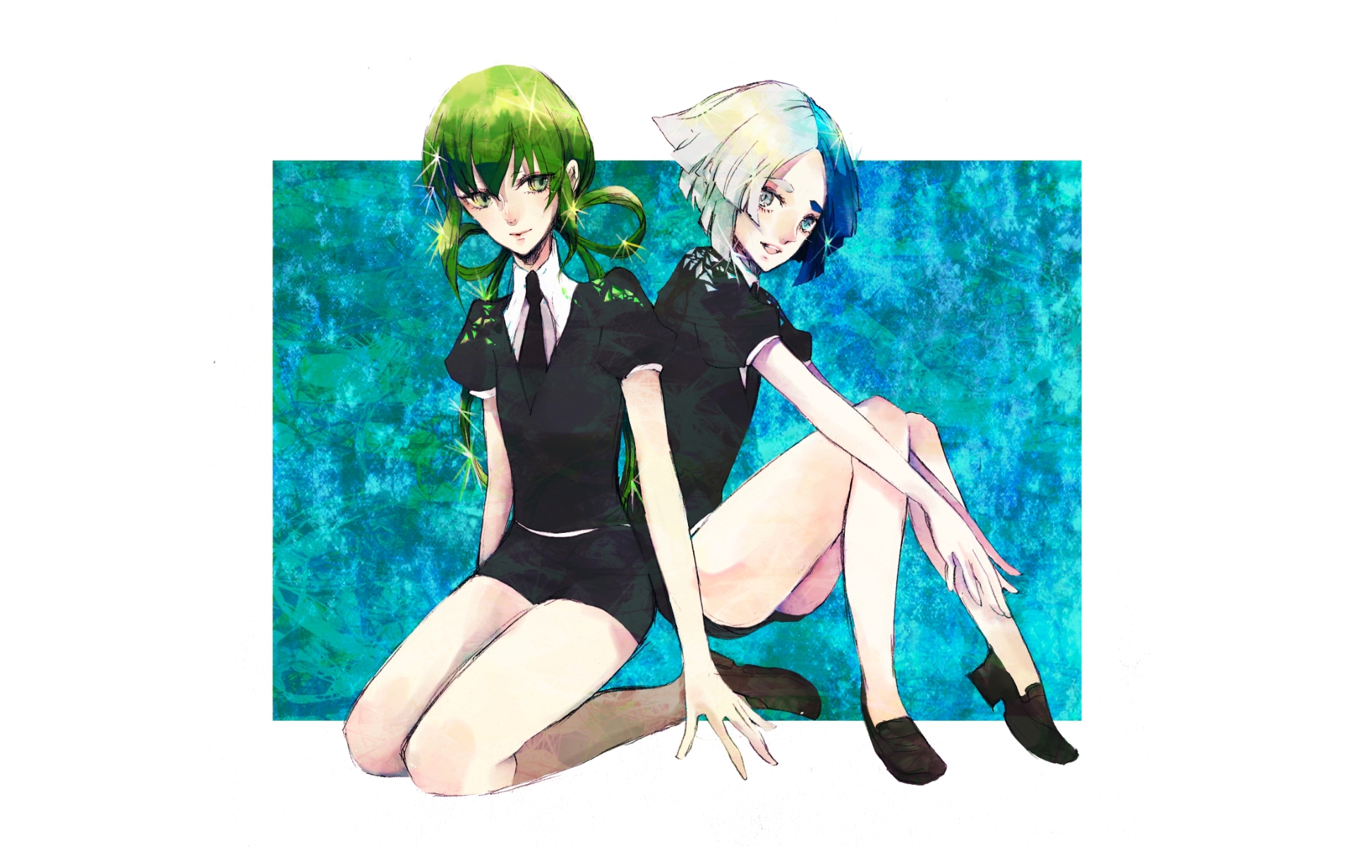 Houseki No Kuni Simple Background Anime Euclase Houseki No Kuni 1920x1200