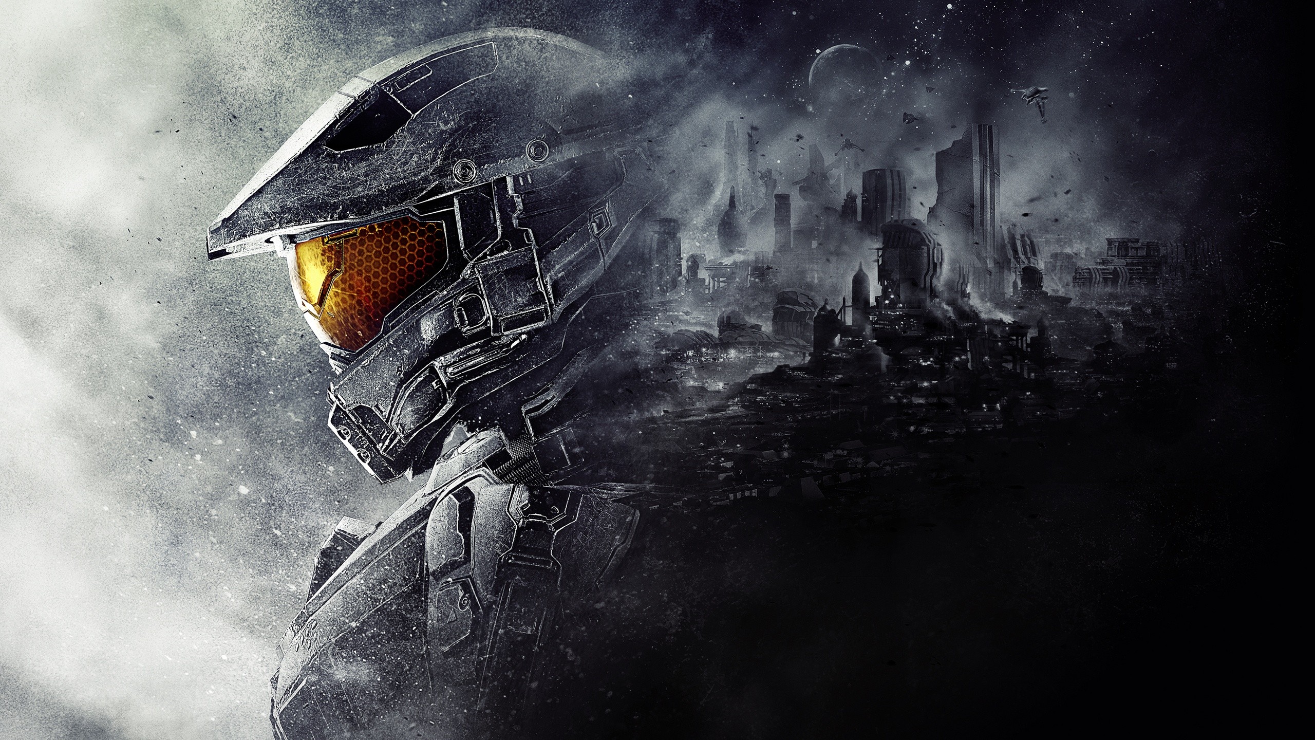 Halo 5 Master Chief Halo 343 Industries Video Games 2560x1440