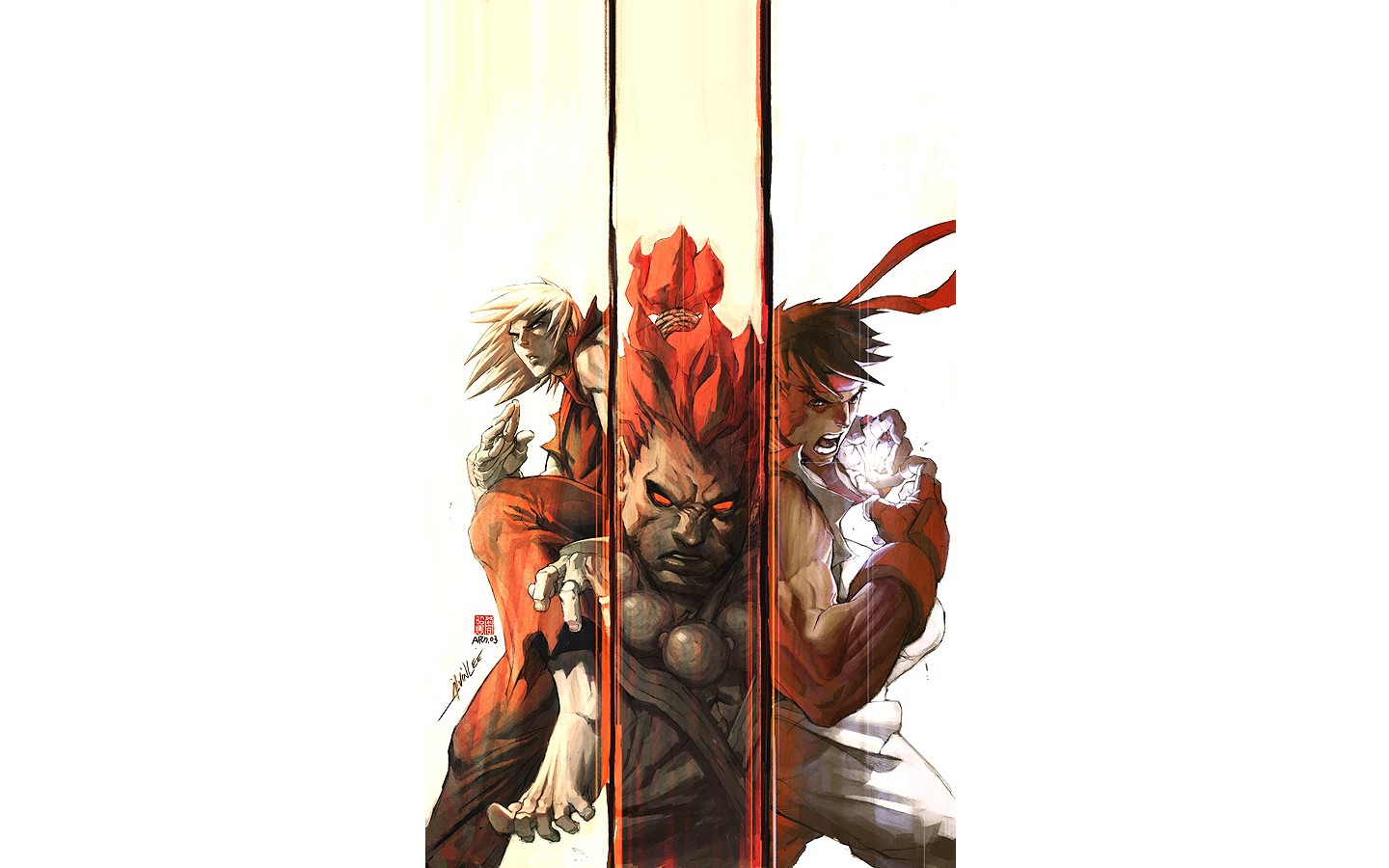 Street Fighter Akuma 1440x900