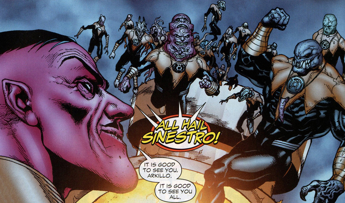 Comics Sinestro 1440x848