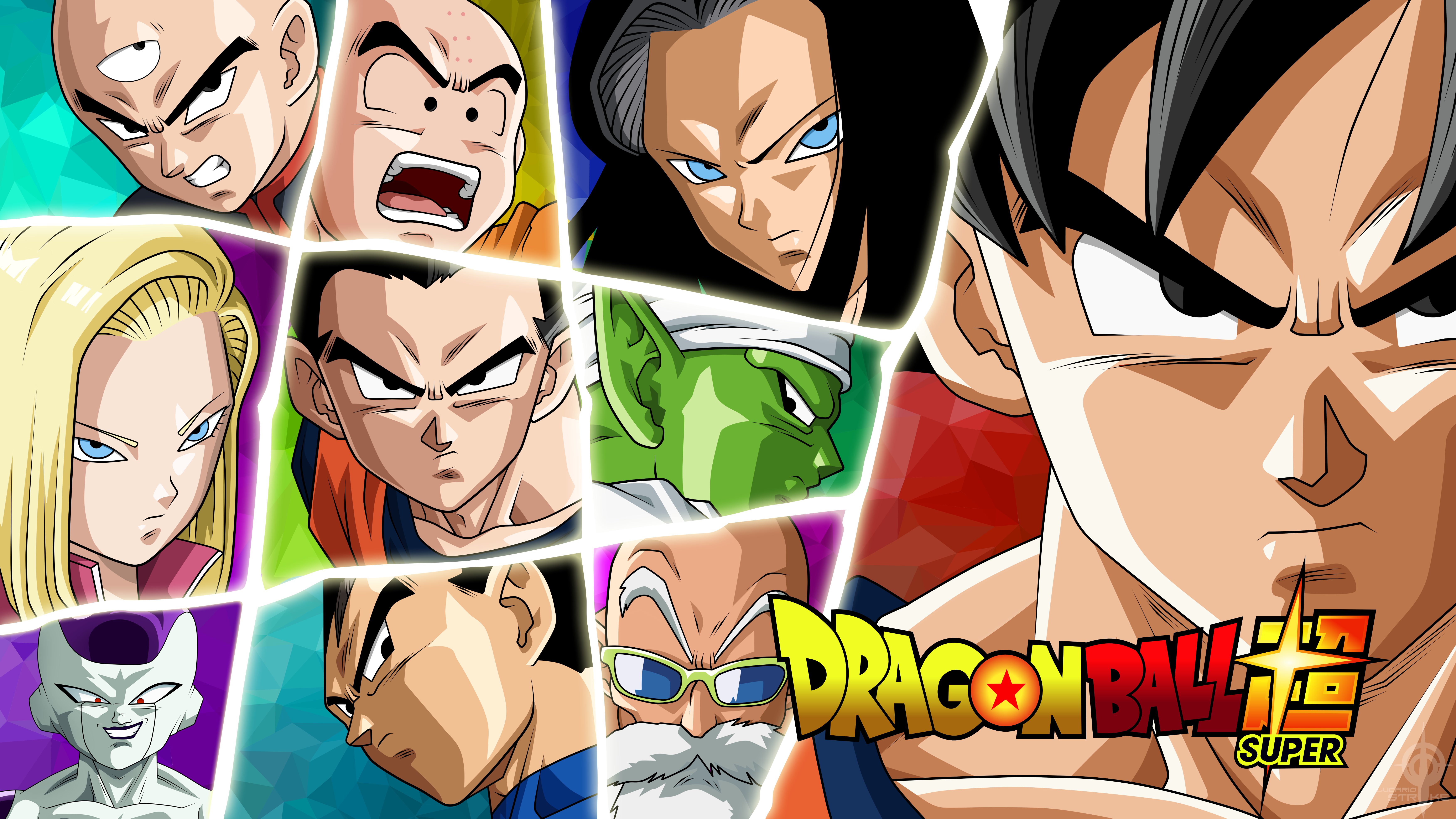 Goku Krillin Dragon Ball Android 18 Dragon Ball Android 17 Dragon Ball Gohan Dragon Ball Piccolo Dra 7000x3937