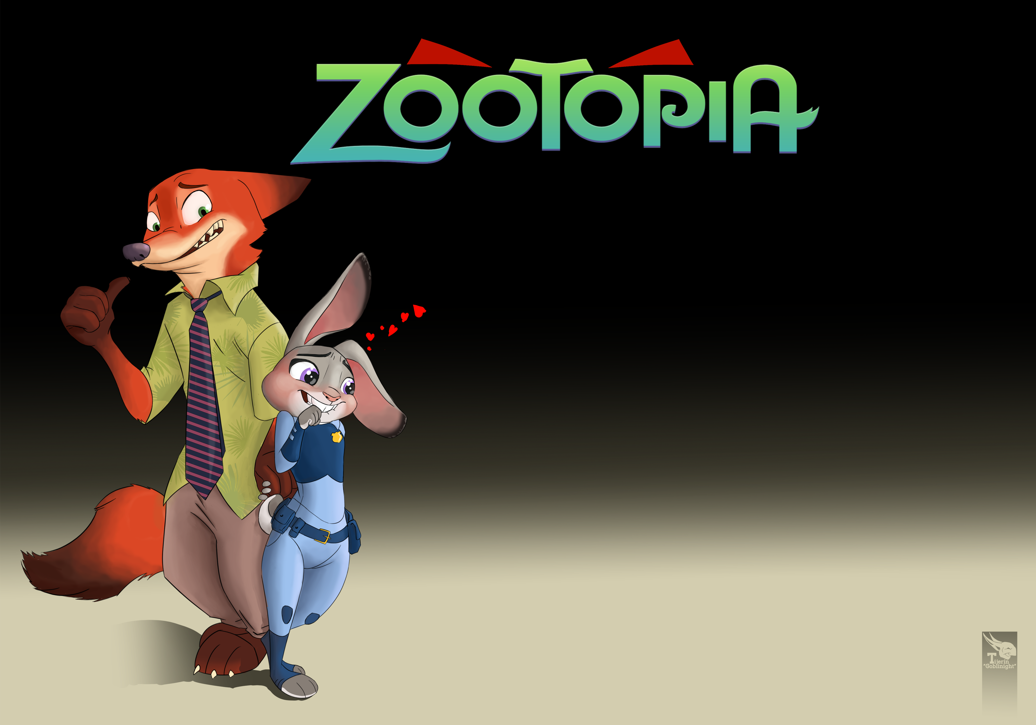 Zootopia Judy Hopps Nick Wilde 3937x2755