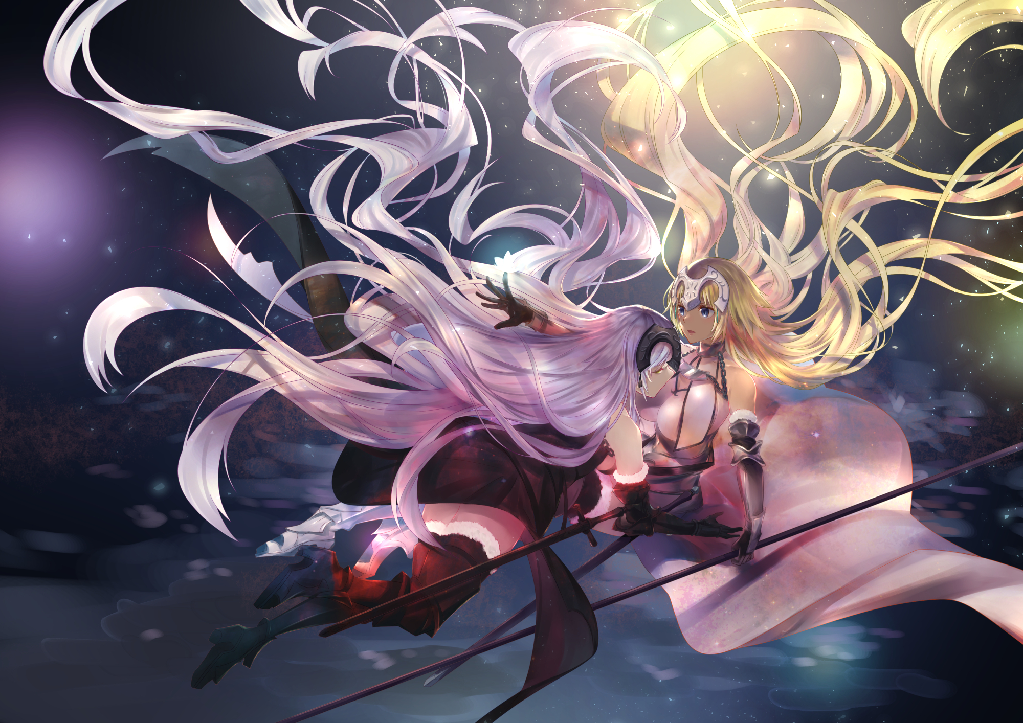 Fate Grand Order Fate Series Jeanne DArc Jeanne Darc Alter Headdress 2000x1414