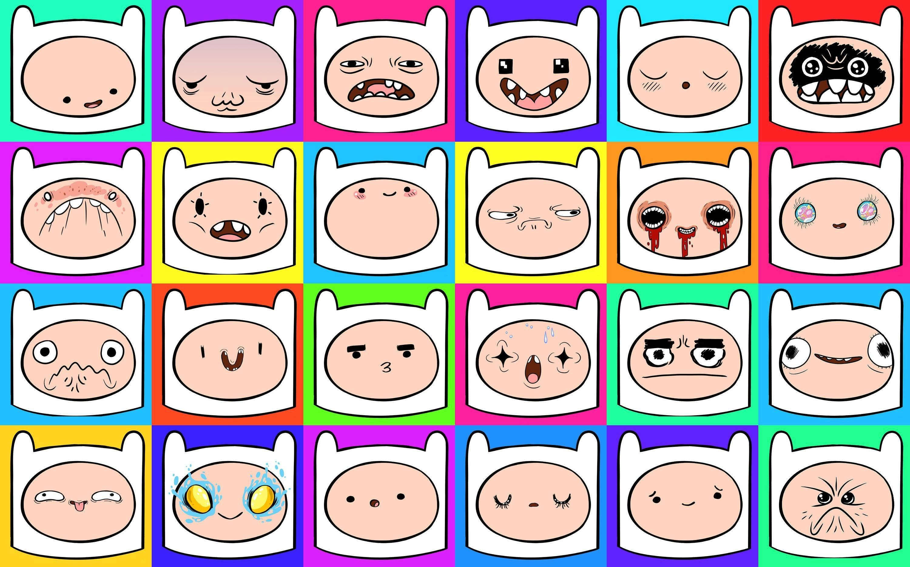 Adventure Time Emotion Finn The Human 3000x1868