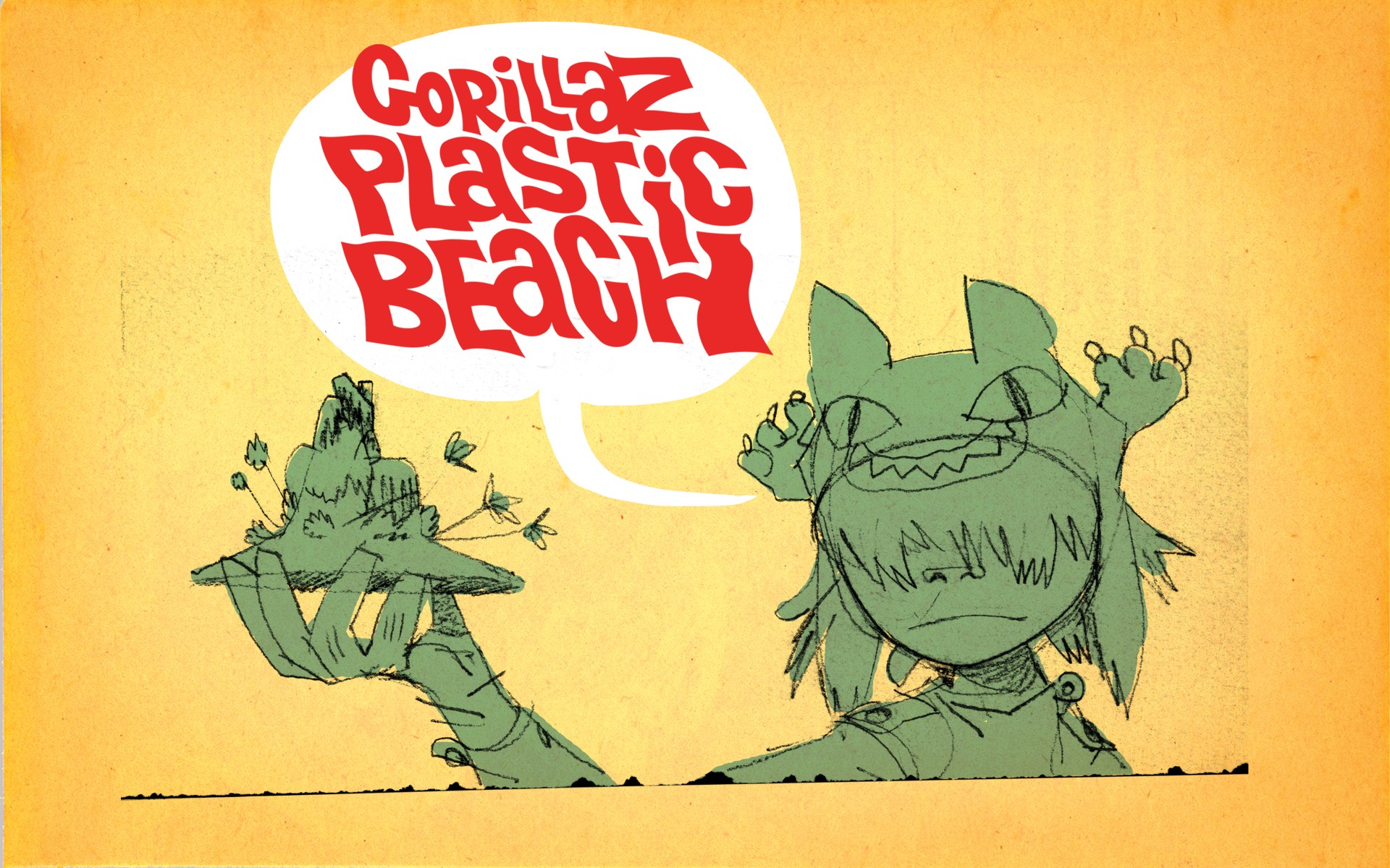 Plastic Beach 1920x1200