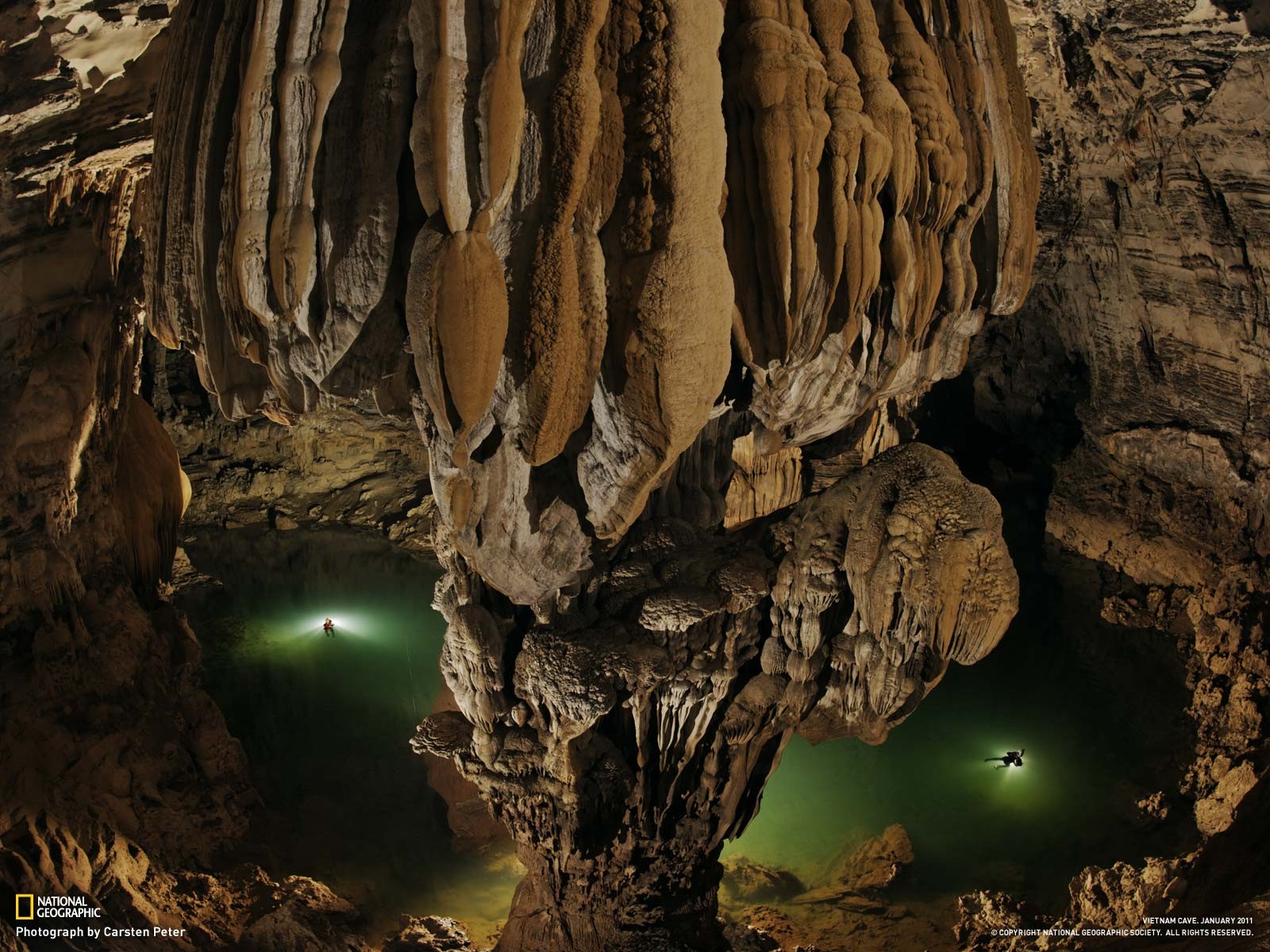 Cave National Geographic Nature 2011 Year Rock 1600x1200