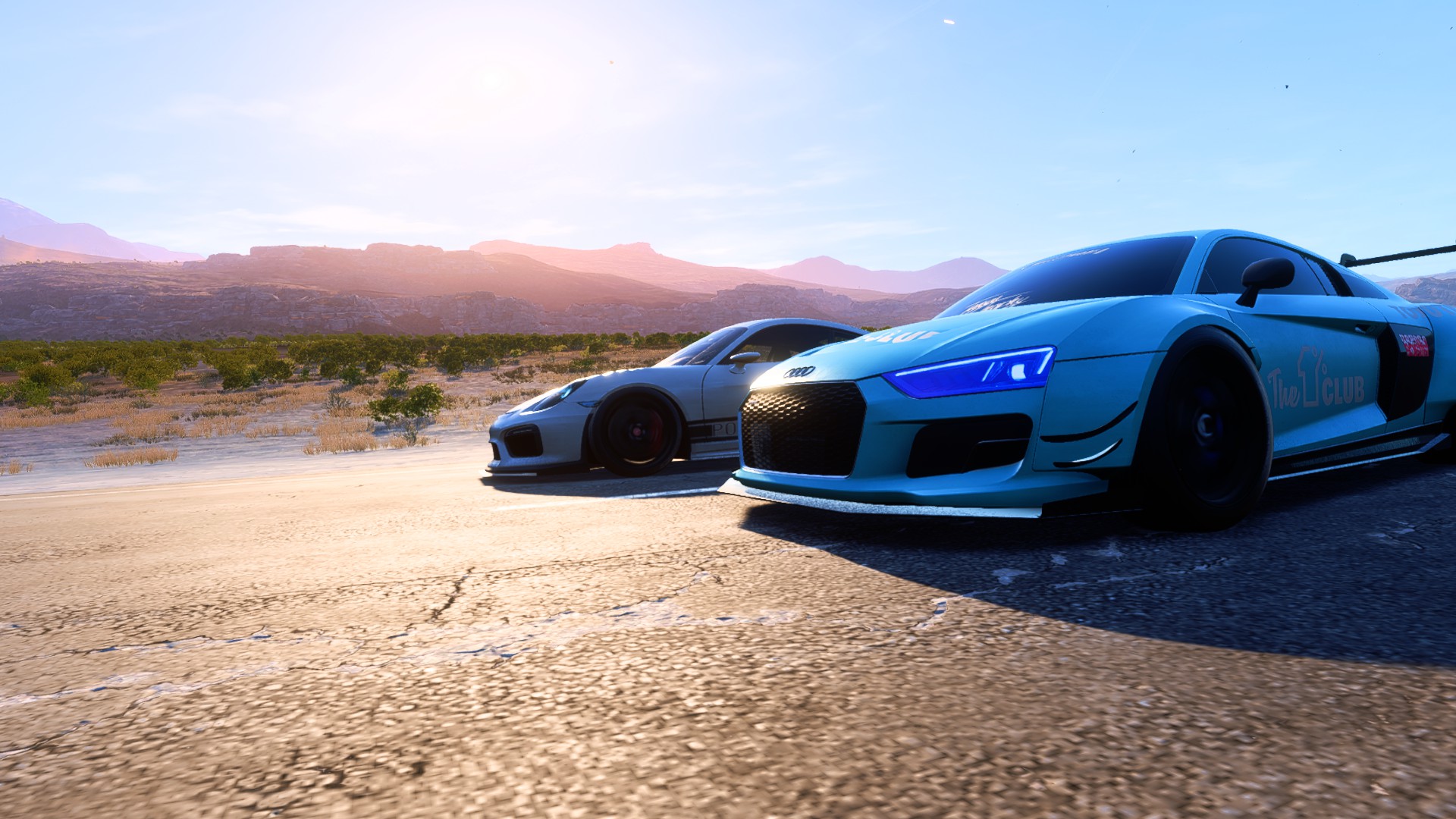 Need For Speed Need For Speed Payback Screen Shot Audi R8 Audi R8 Type 4S Porsche Audi Porsche 718 P 1920x1080