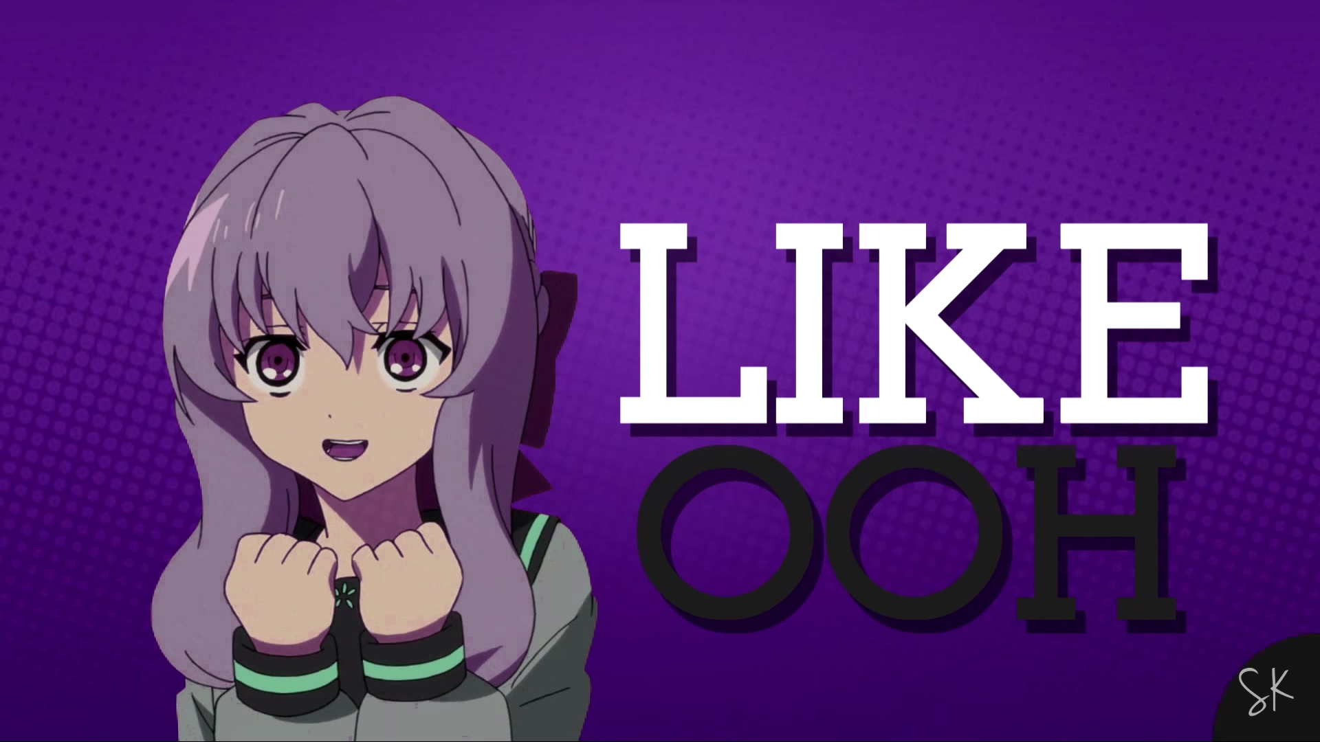 Owari No Seraph Purple Background Hiiragi Shinoa Purple Hair 1920x1080