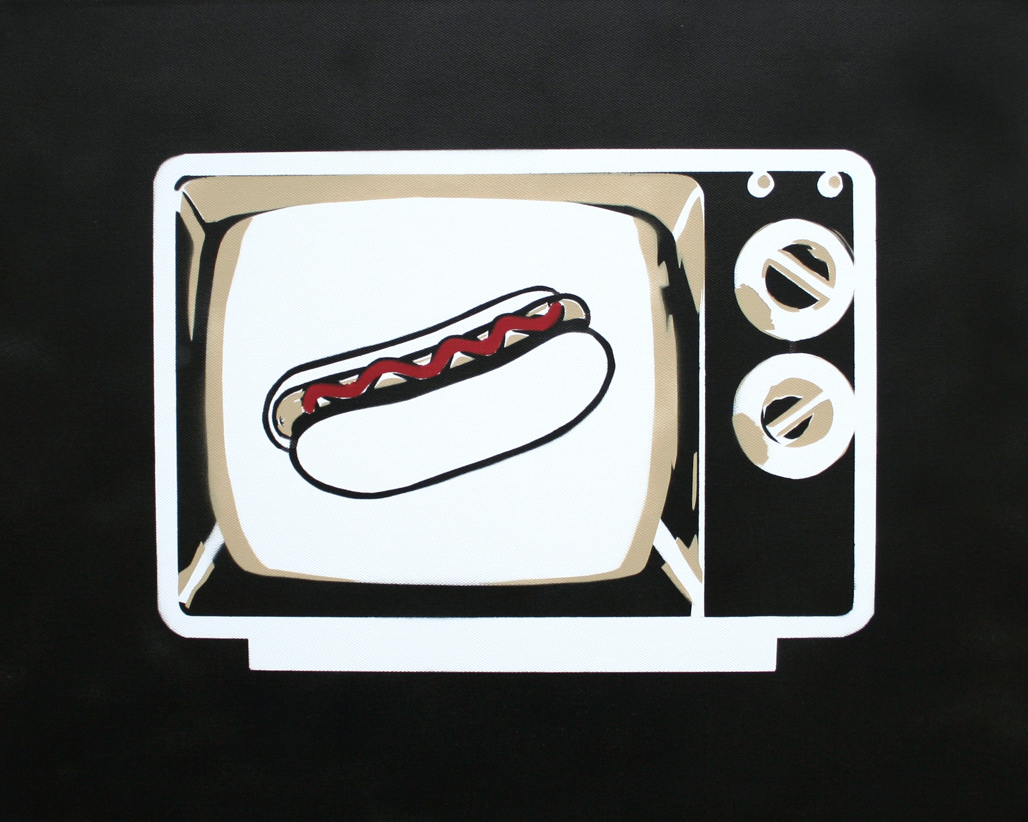 TV Hot Dogs Artwork Nick Gentry 2022x1617