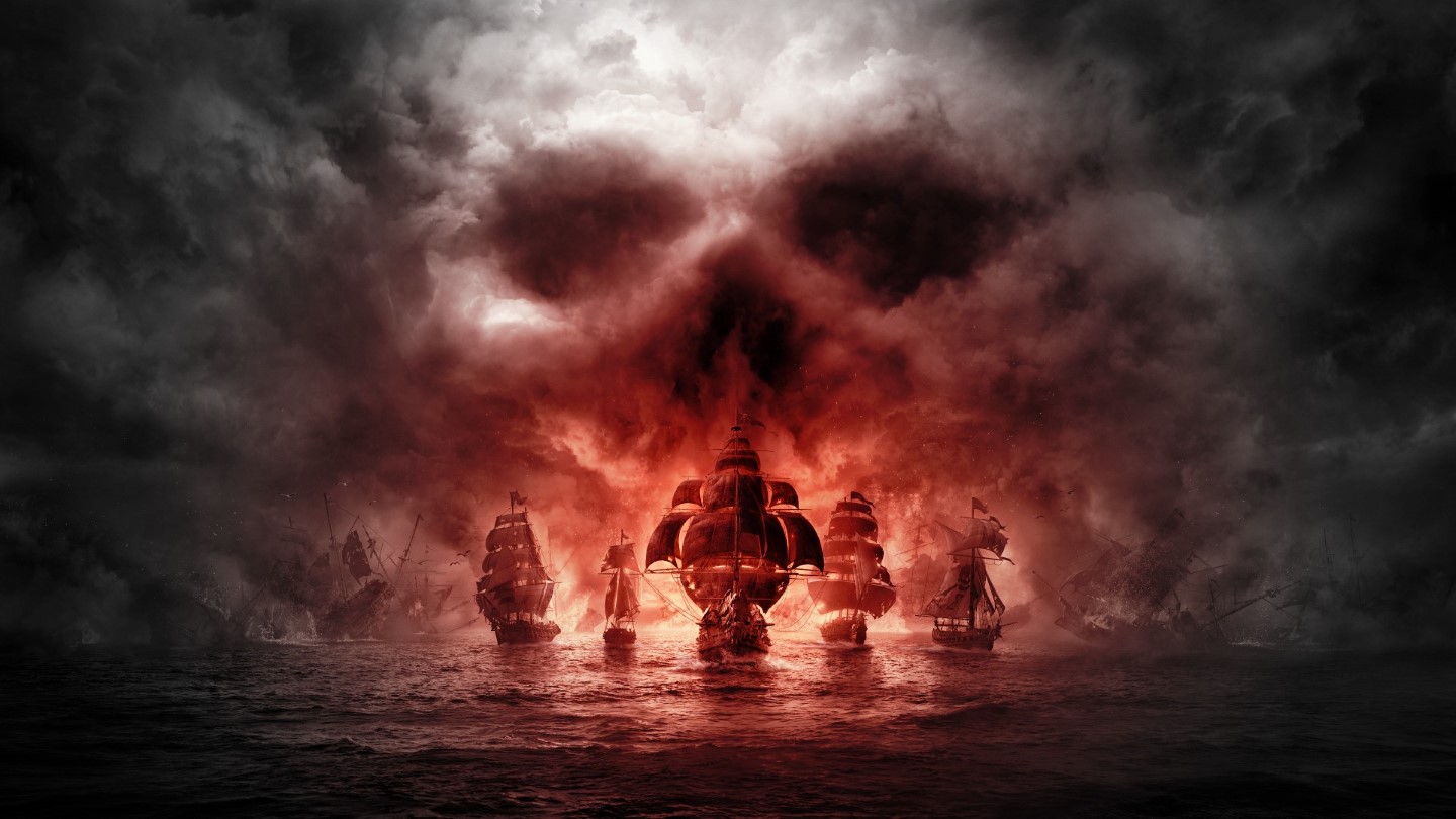 Pirate Ship Skull Skull And Bones Ship Video Games 1440x810