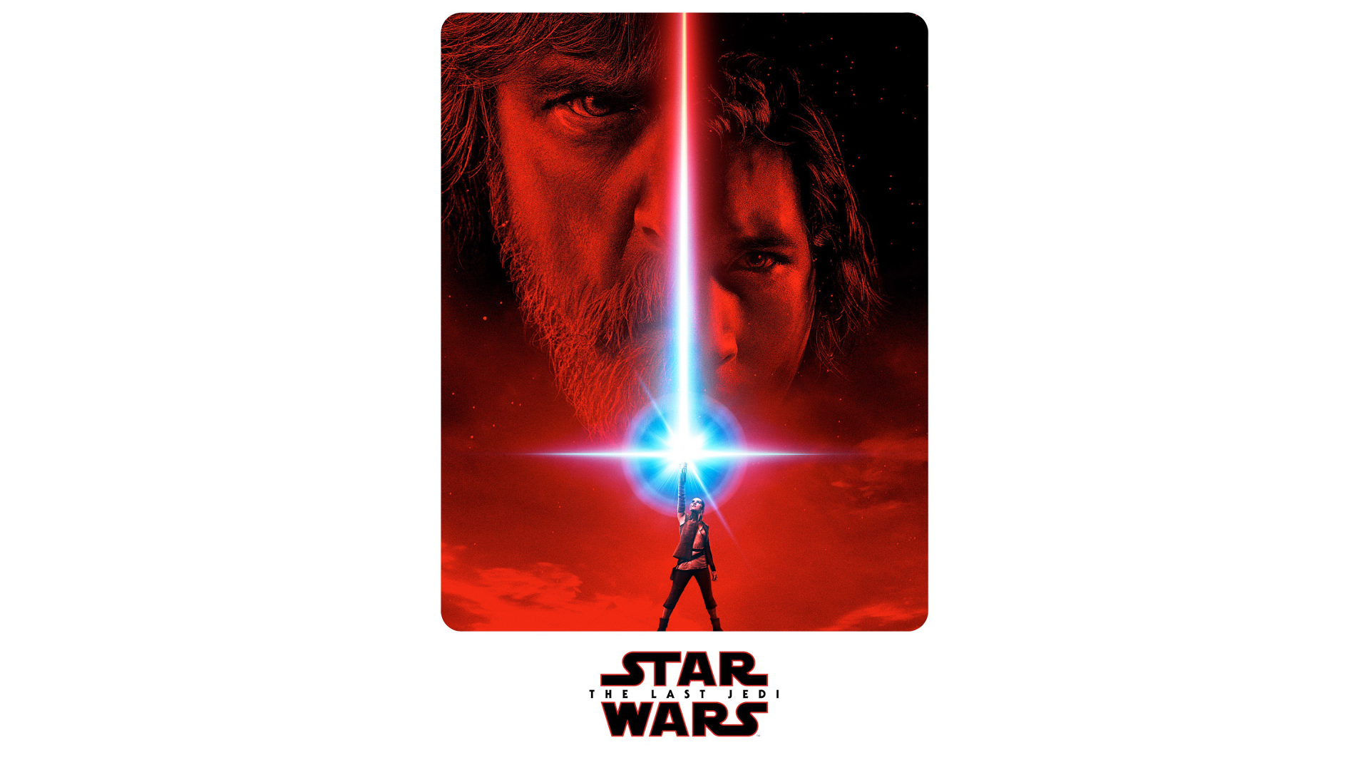 Star Wars The Last Jedi Star Wars Luke Skywalker Kylo Ren Rey From Star Wars Lightsaber 1920x1080